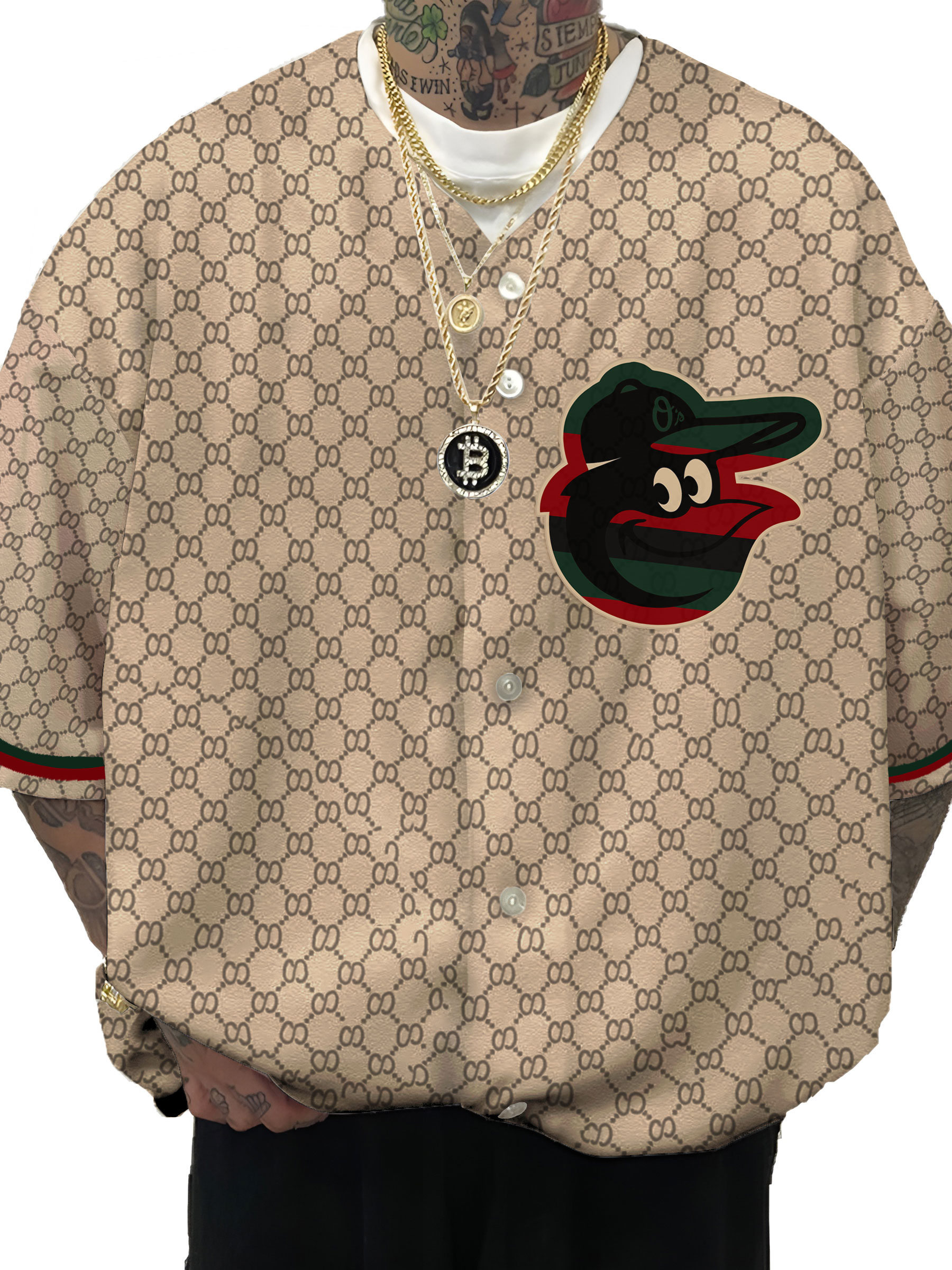 Baltimore Orioles MLB Men's Fashion Short Sleeve Jersey