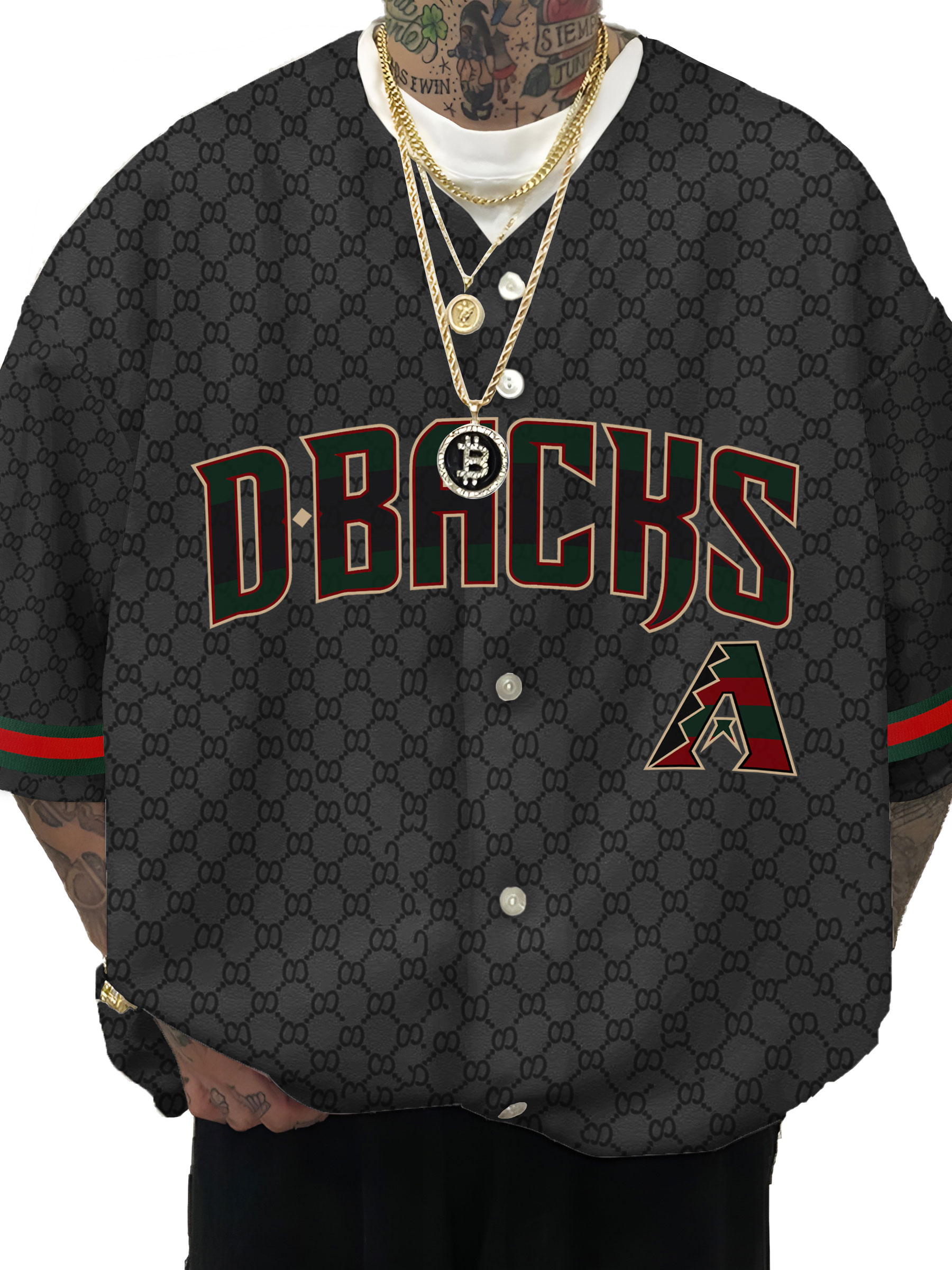 Arizona Diamondbacks MLB Men's Fashion Short Sleeve Jersey