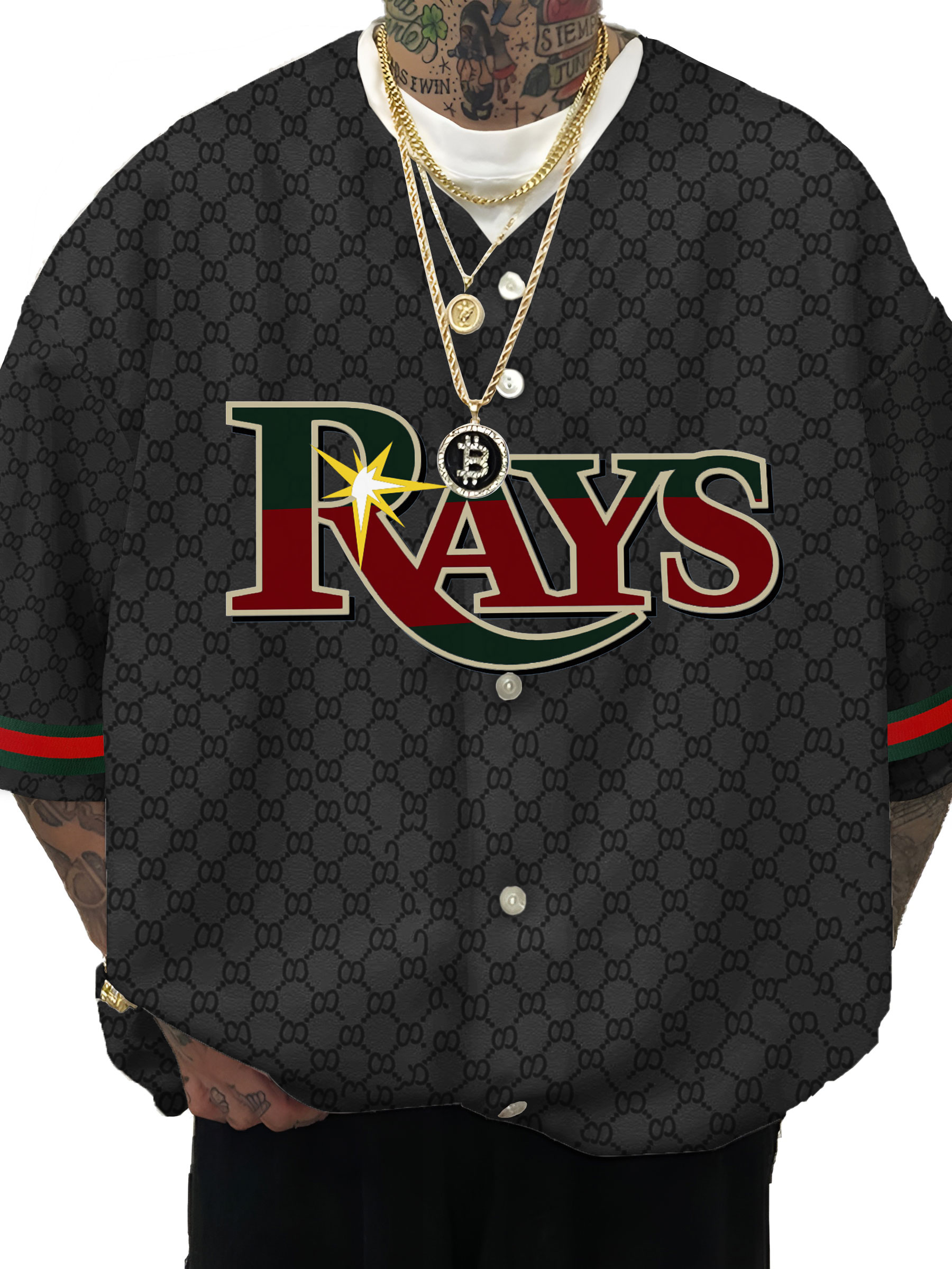Tampa Bay Rays MLB Men's Fashion Short Sleeve Jersey