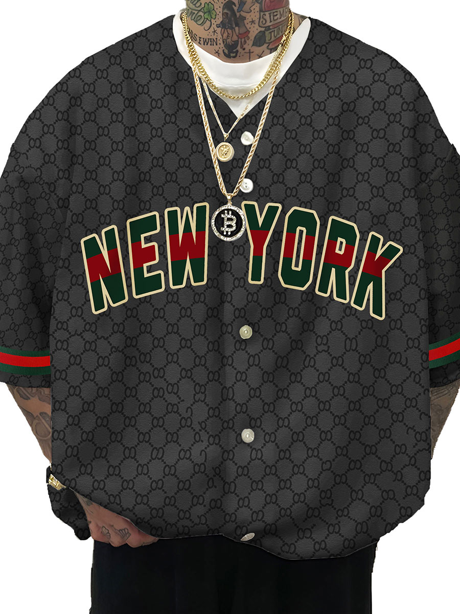 New York Yankees MLB Men's Fashion Short Sleeve Jersey
