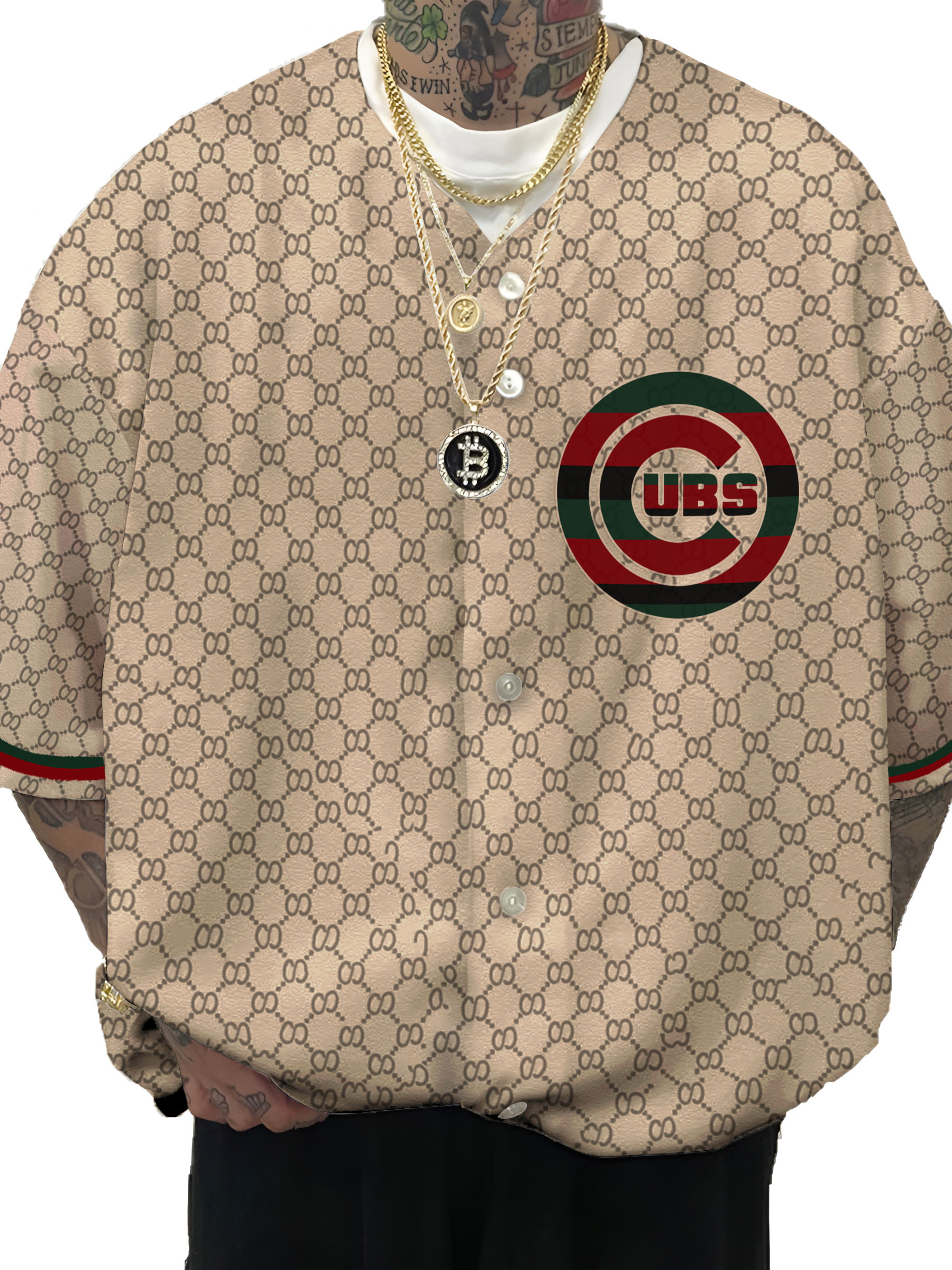 Chicago Cubs MLB Men's Fashion Short Sleeve Jersey