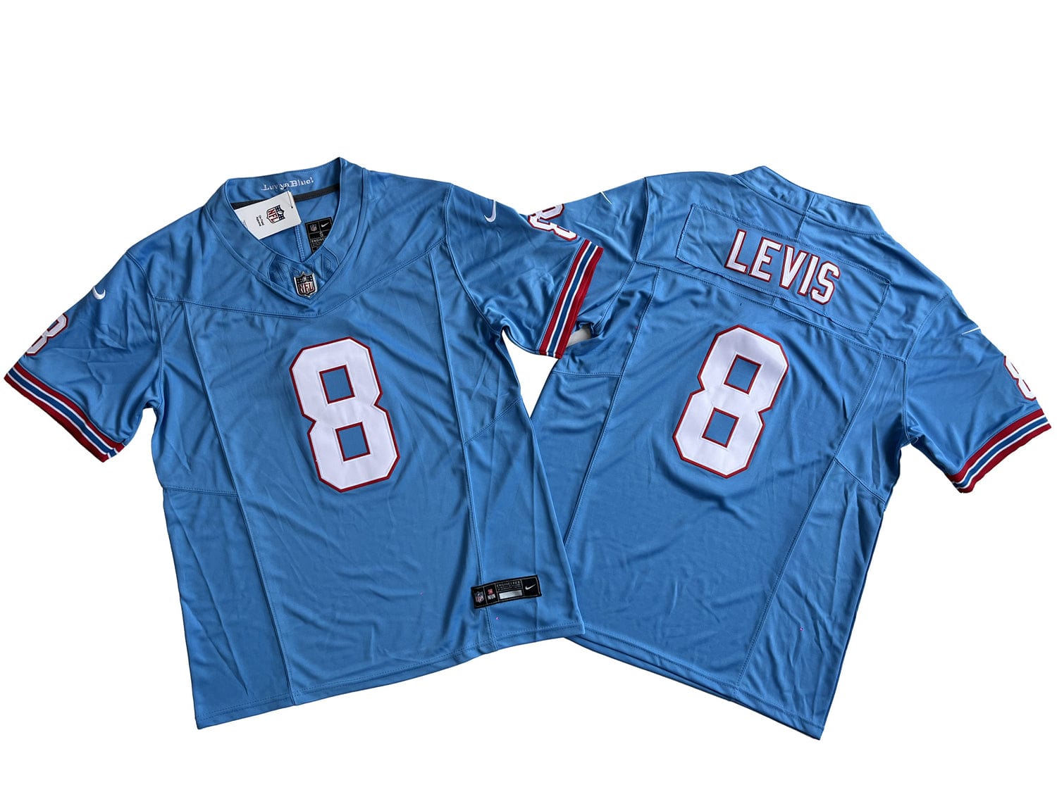 Tennessee Titans 8# Will Levis Nike Vapor F.U.S.E. Limited Jersey