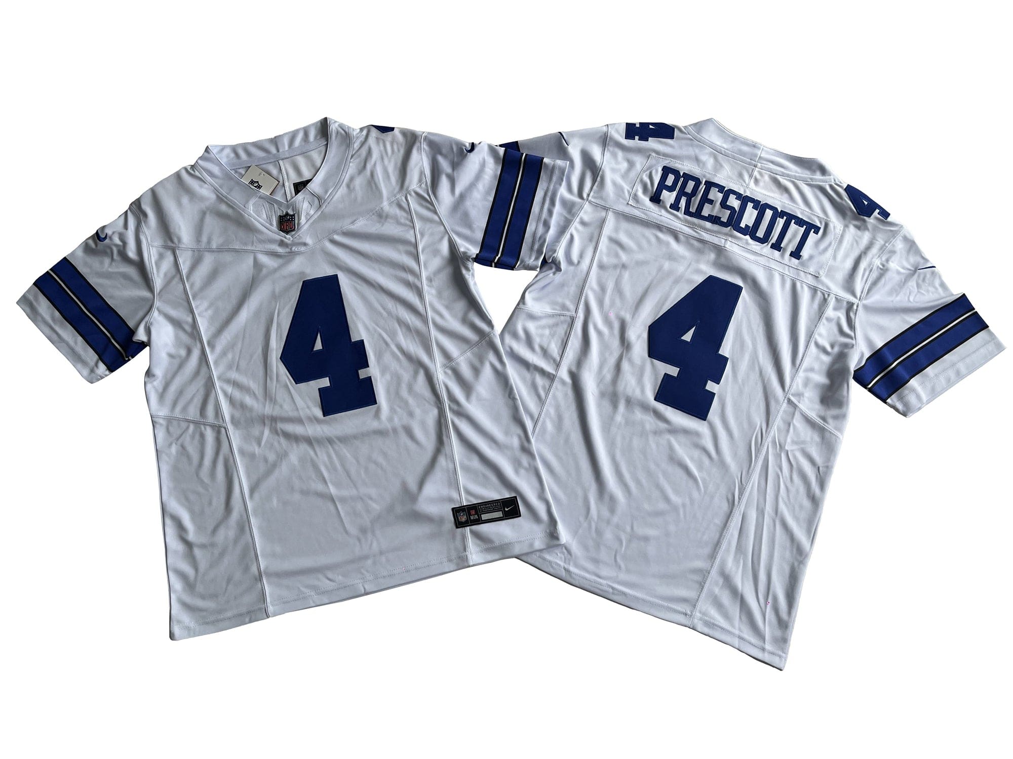 Dallas Cowboys 4# Dak Prescott Nike Vapor F.U.S.E. Limited Jersey