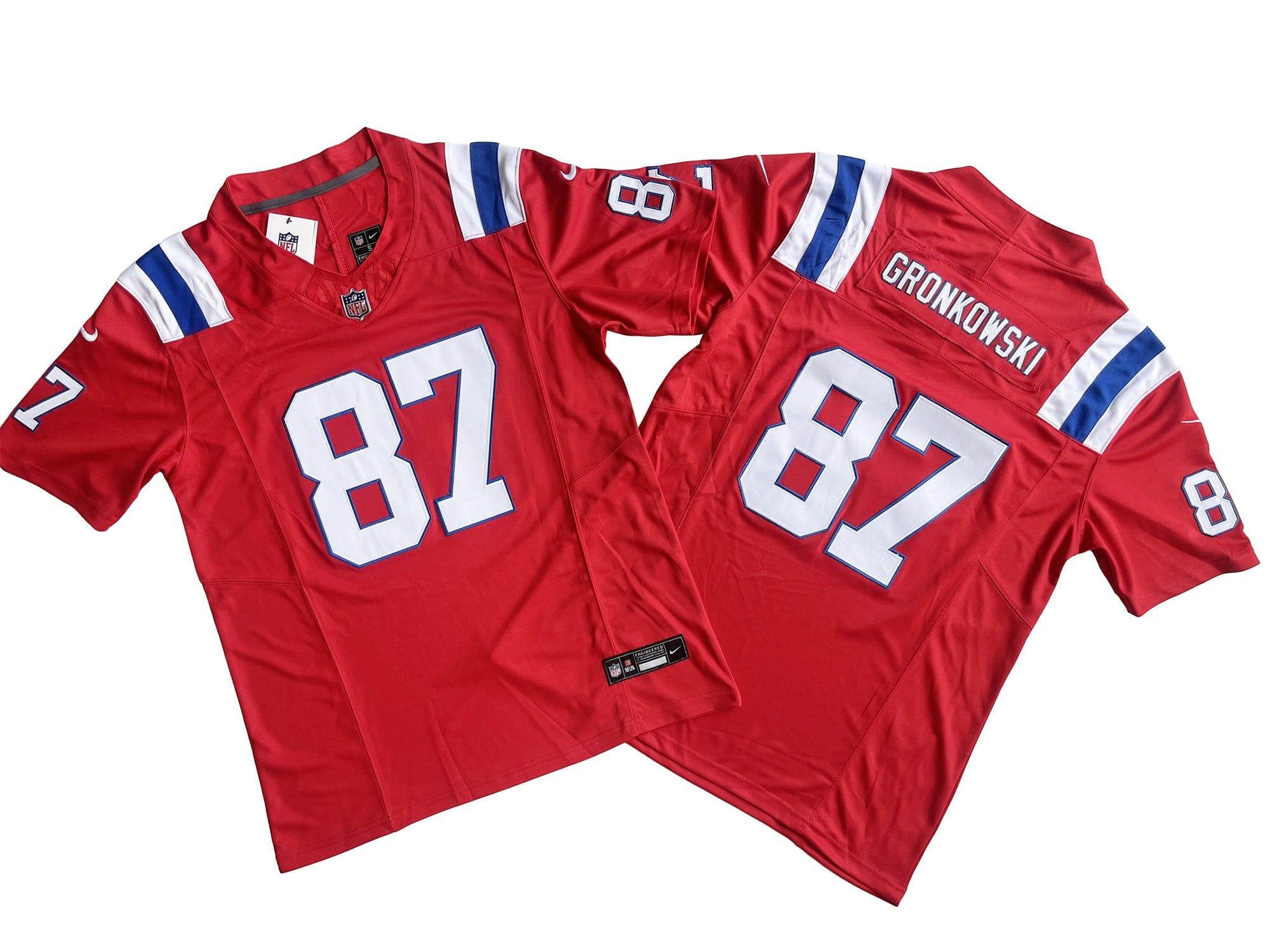 New England Patriots 87# Rob Gronkowski Nike Vapor F.U.S.E. Limited Jersey