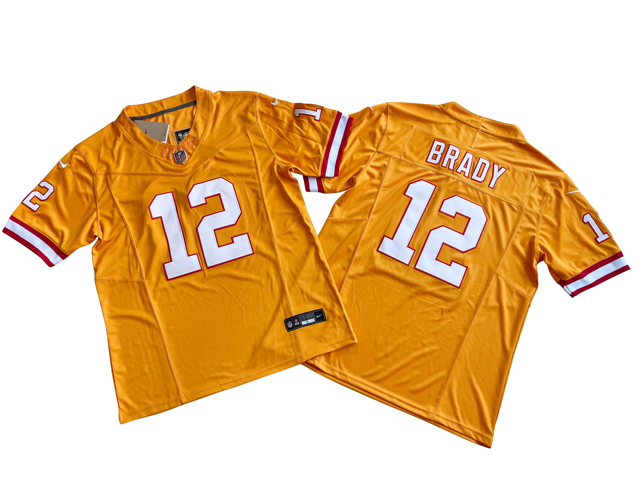 Tampa Bay Buccaneers 12# Tom Brady Nike Vapor F.U.S.E. Limited Jersey