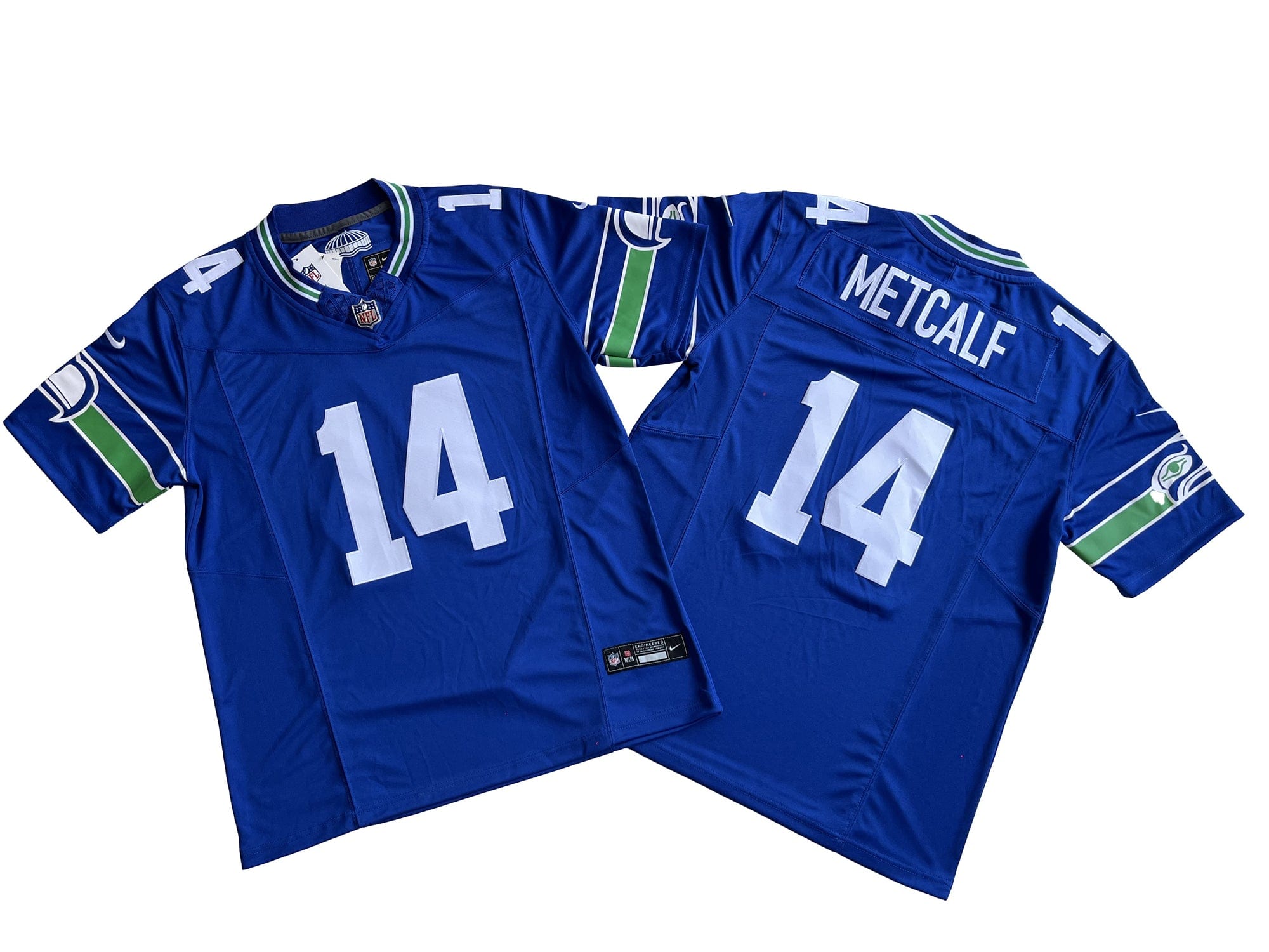 Seattle Seahawks 14# DK Metcalf Nike Vapor F.U.S.E. Limited Jersey