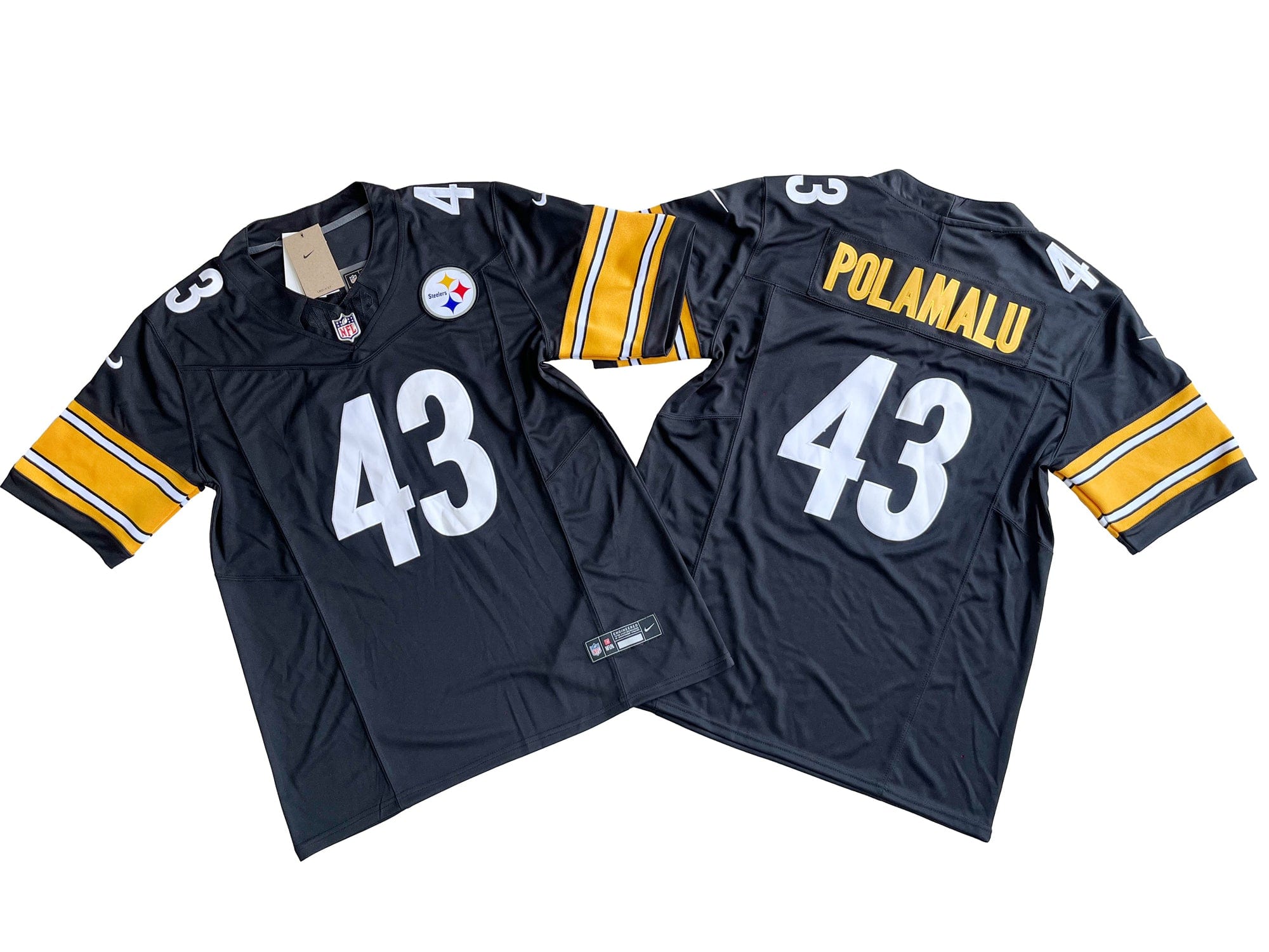Pittsburgh Steelers 43# Troy Polamalu Nike Vapor F.U.S.E. Limited Jersey