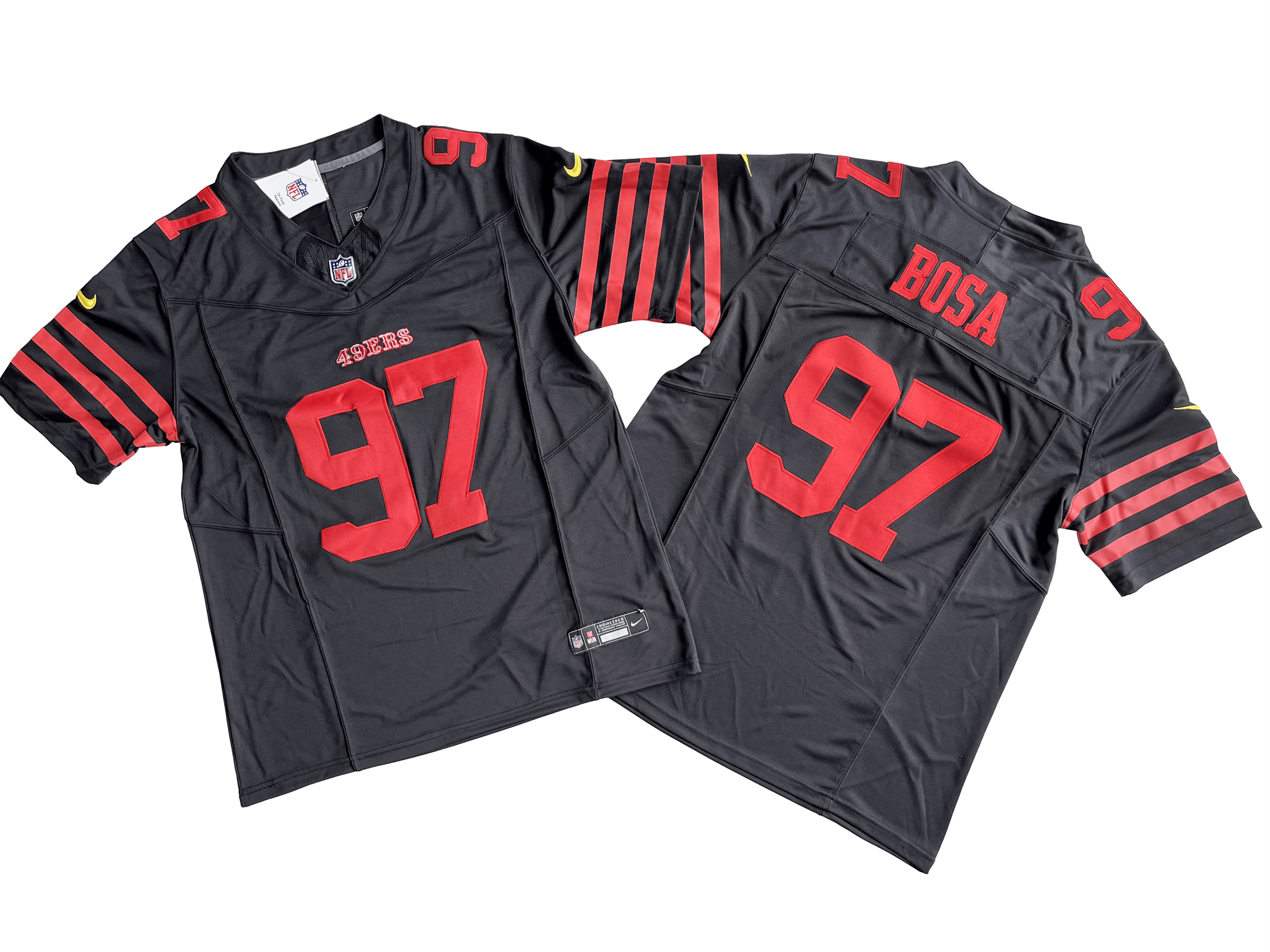 San Francisco 49ers 97# Nick Bosa Nike Vapor F.U.S.E. Limited Jersey