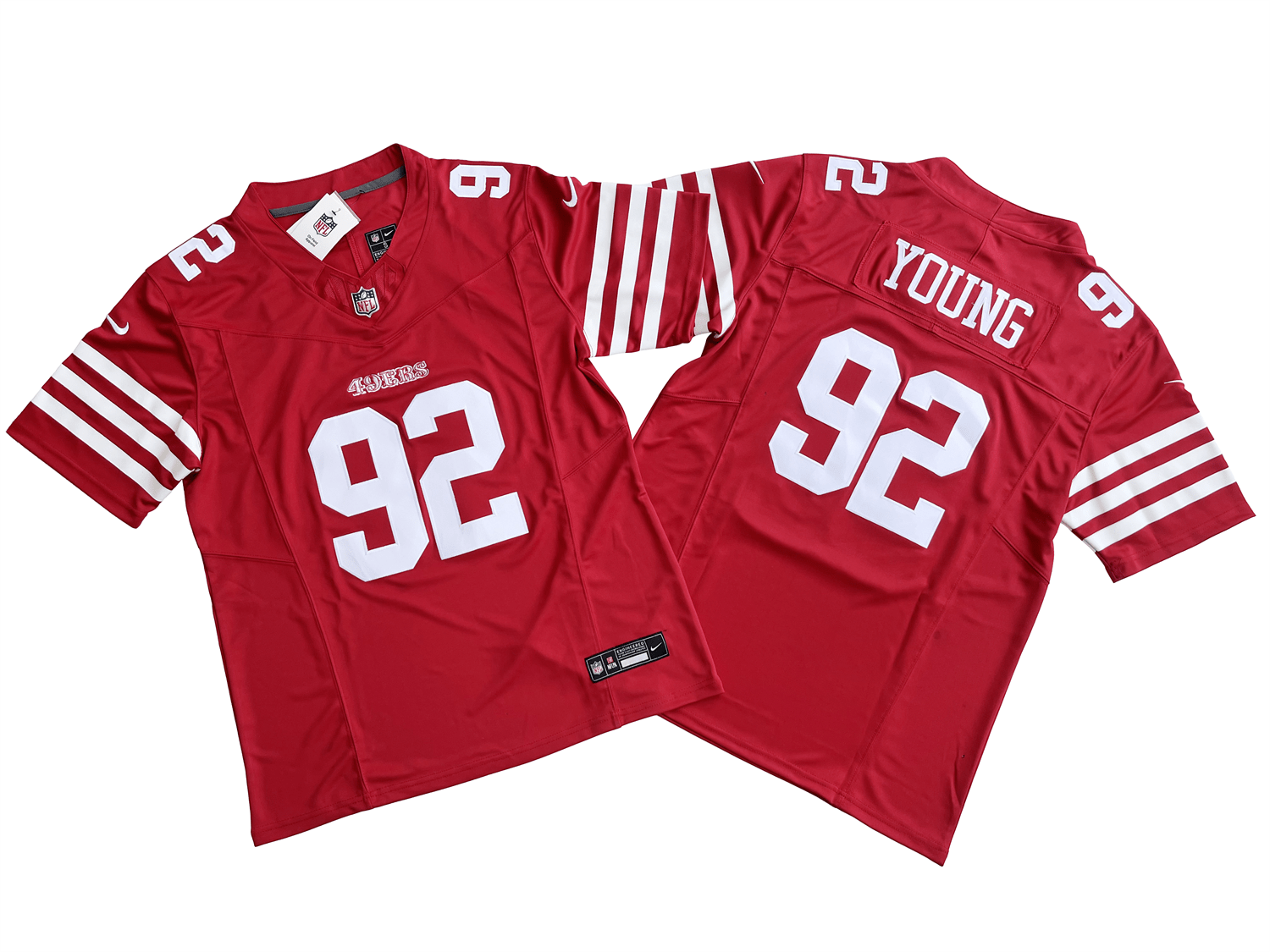 San Francisco 49ers 92# Chase Young Nike Vapor F.U.S.E. Limited Jersey