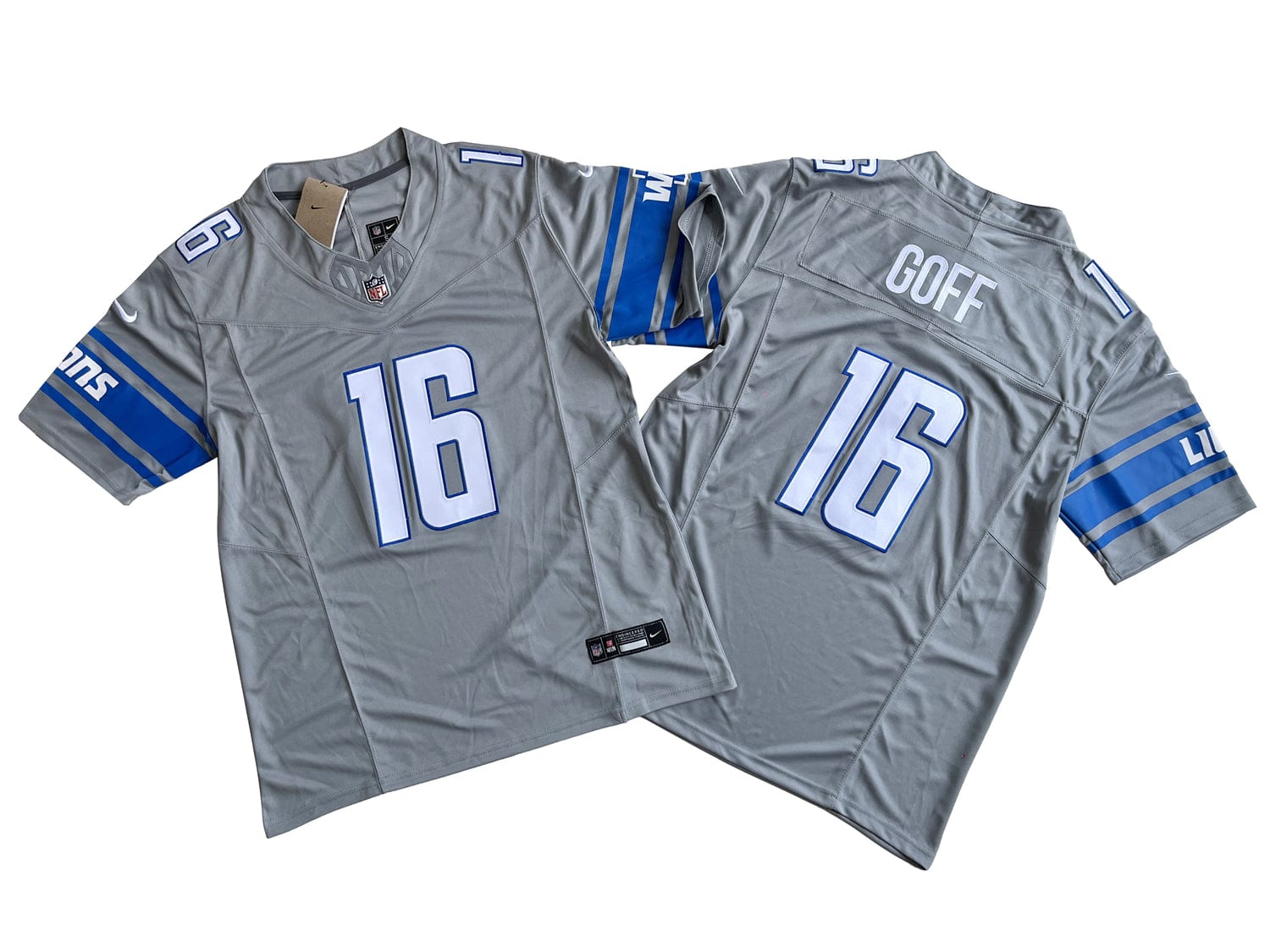 Detroit Lions 16# Jared Goff Nike Vapor F.U.S.E. Limited Jersey