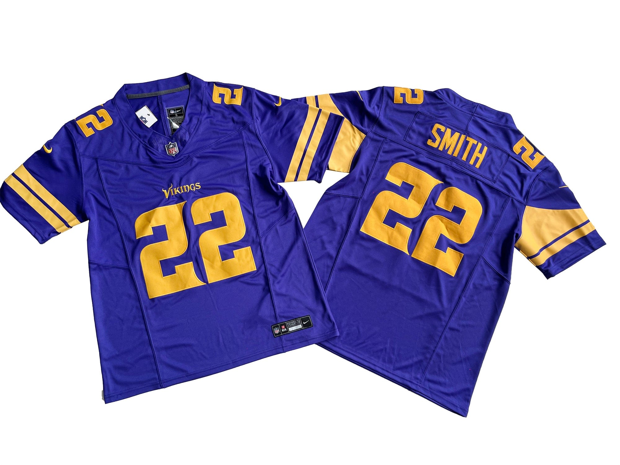 Minnesota Vikings 22# Harrison Smith Nike Vapor F.U.S.E. Limited Jersey