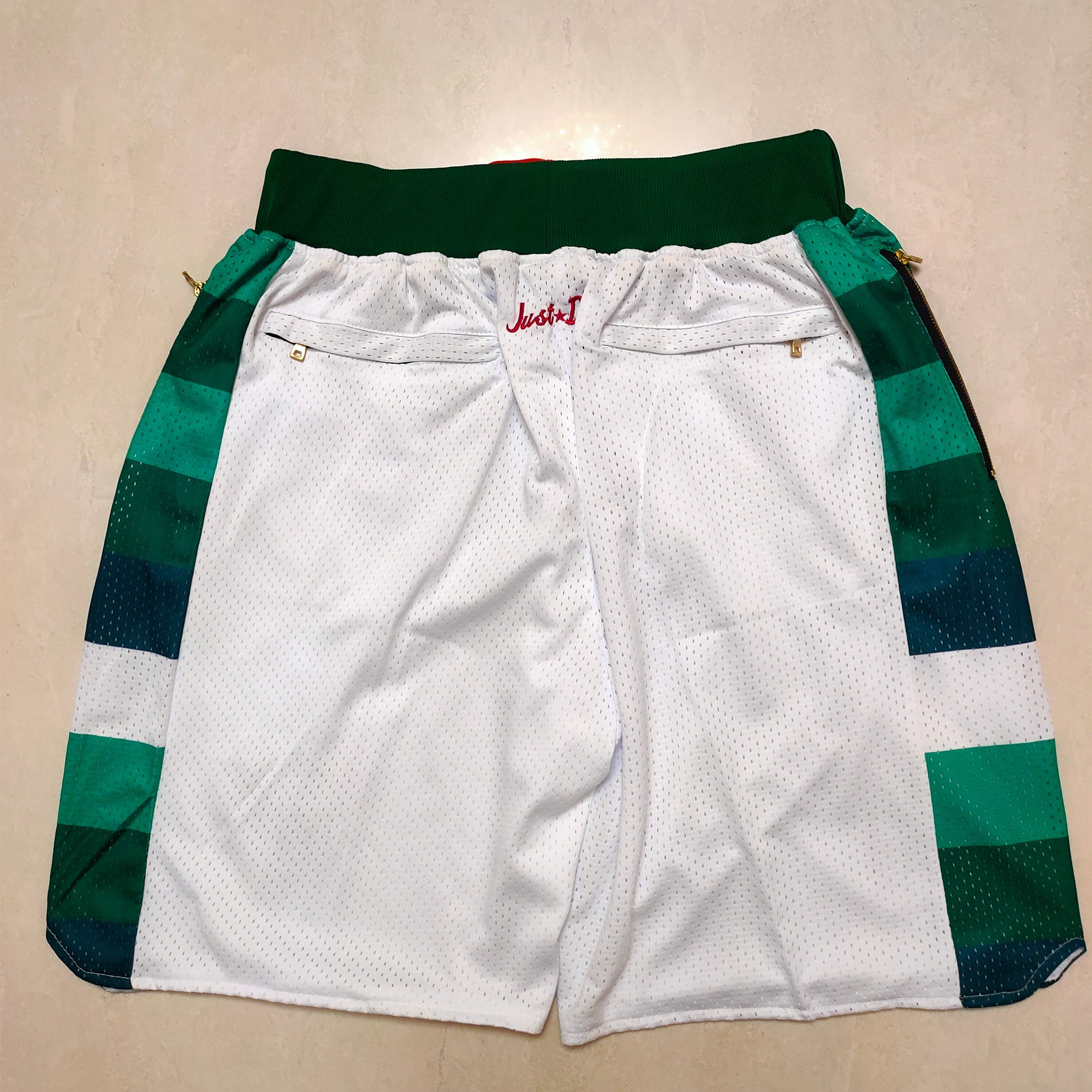 Milwaukee Bucks White Pocket Pants