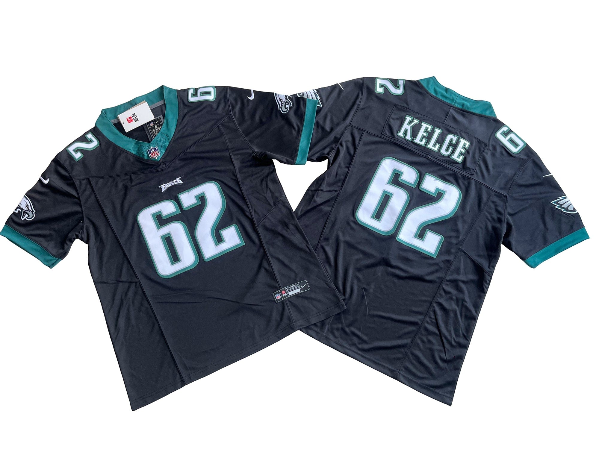 Philadelphia Eagles 62# Jason Kelce Nike Vapor F.U.S.E. Limited Jersey