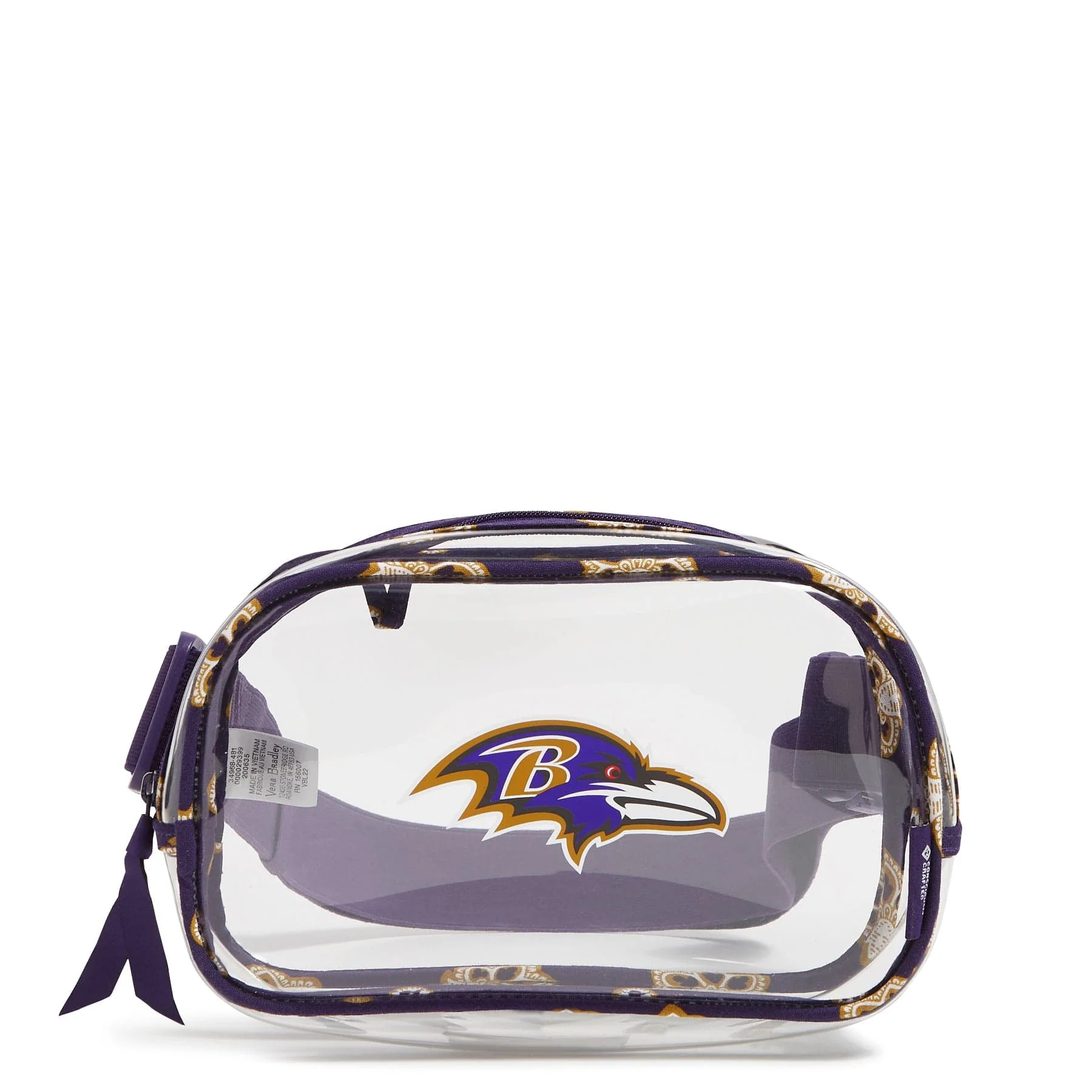 Baltimore Ravens Clear Small Belt Bag