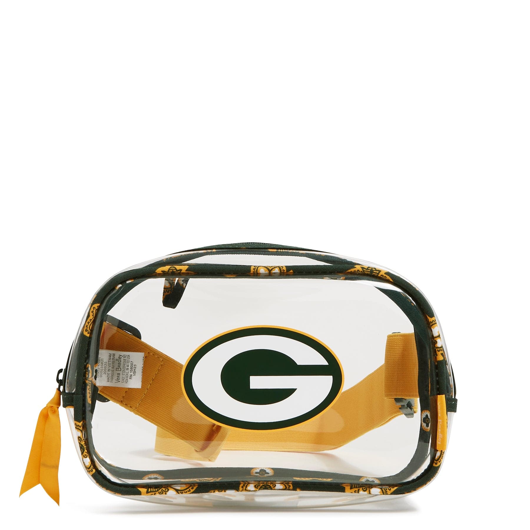 Green Bay Packers Clear Small Belt Bag