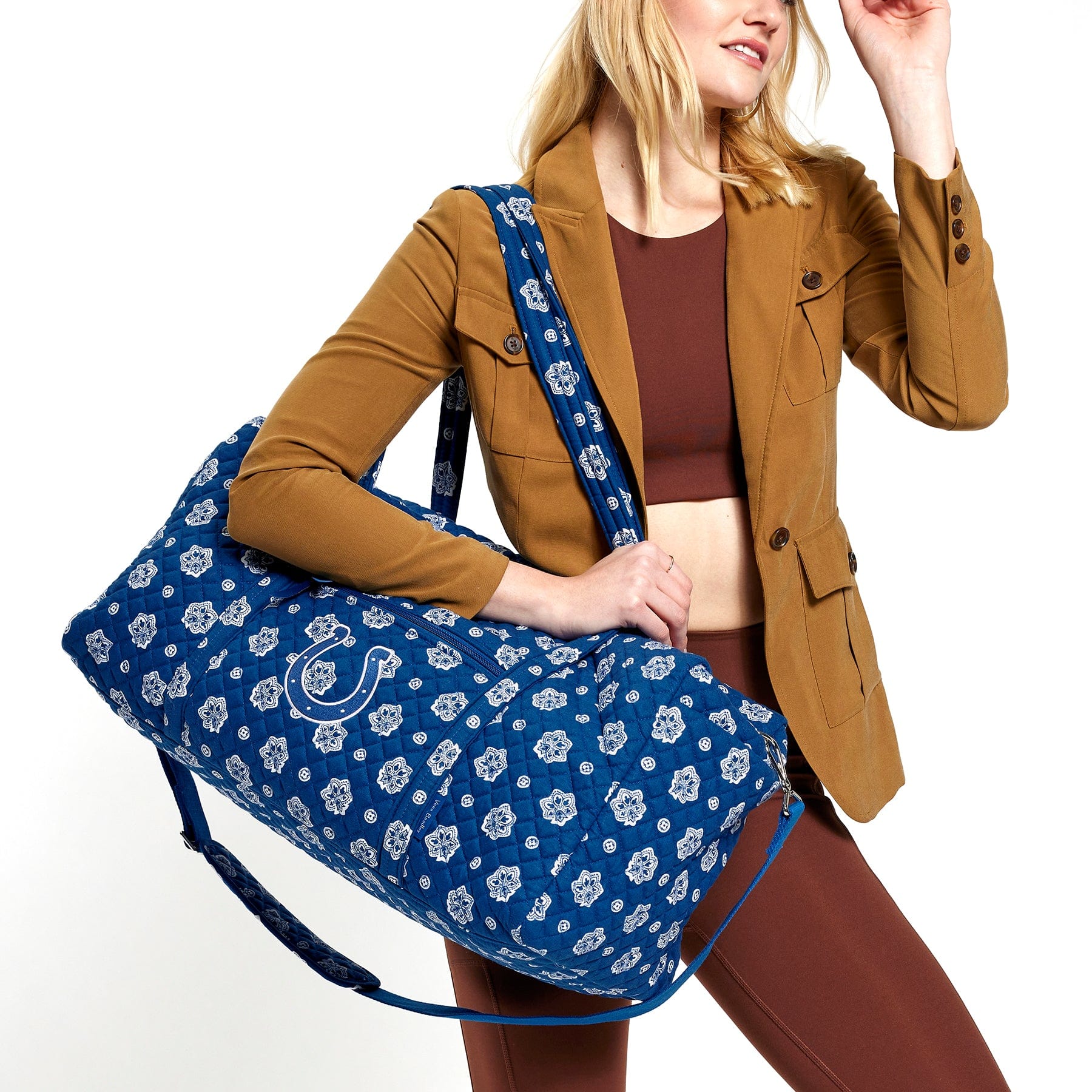 Indianapolis Colts Large Travel Duffel Bag