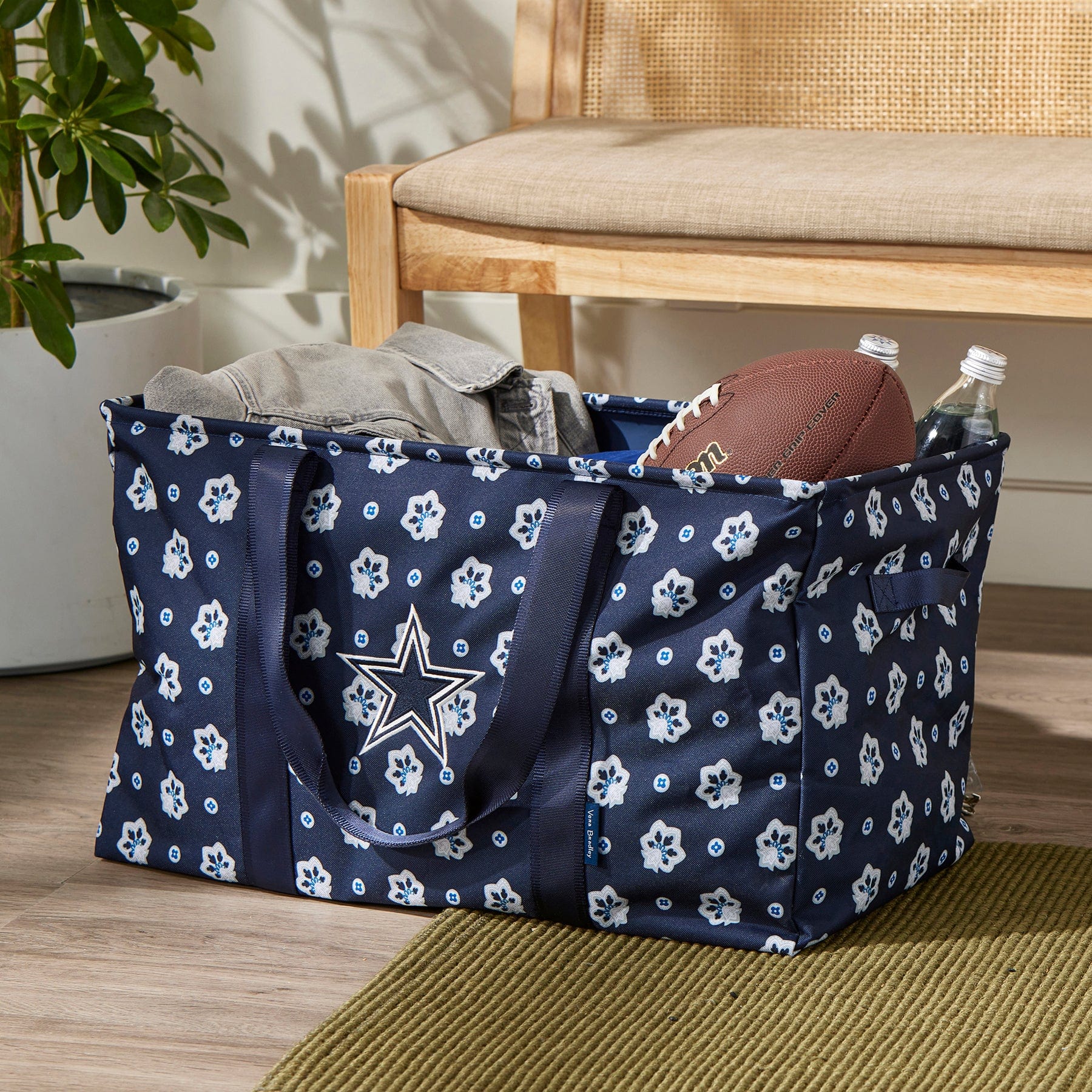 Dallas Cowboys Large Car Tote