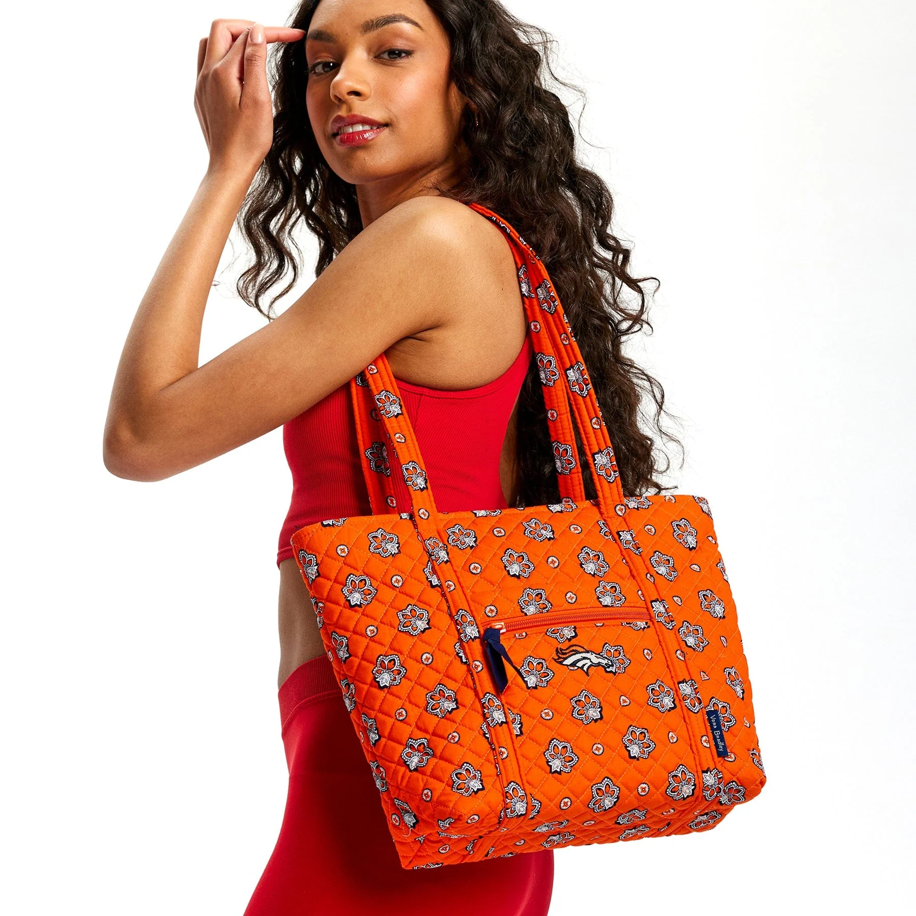 Denver Broncos Small Vera Tote Bag