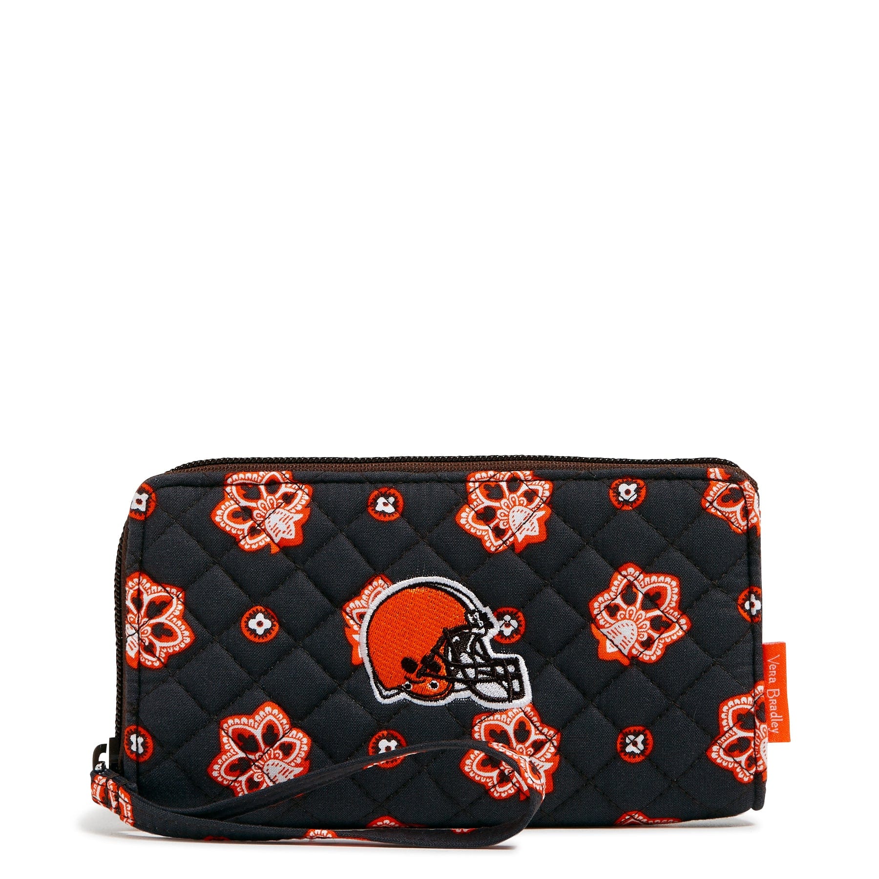 Cleveland Browns RFID Front Zip Wristlet