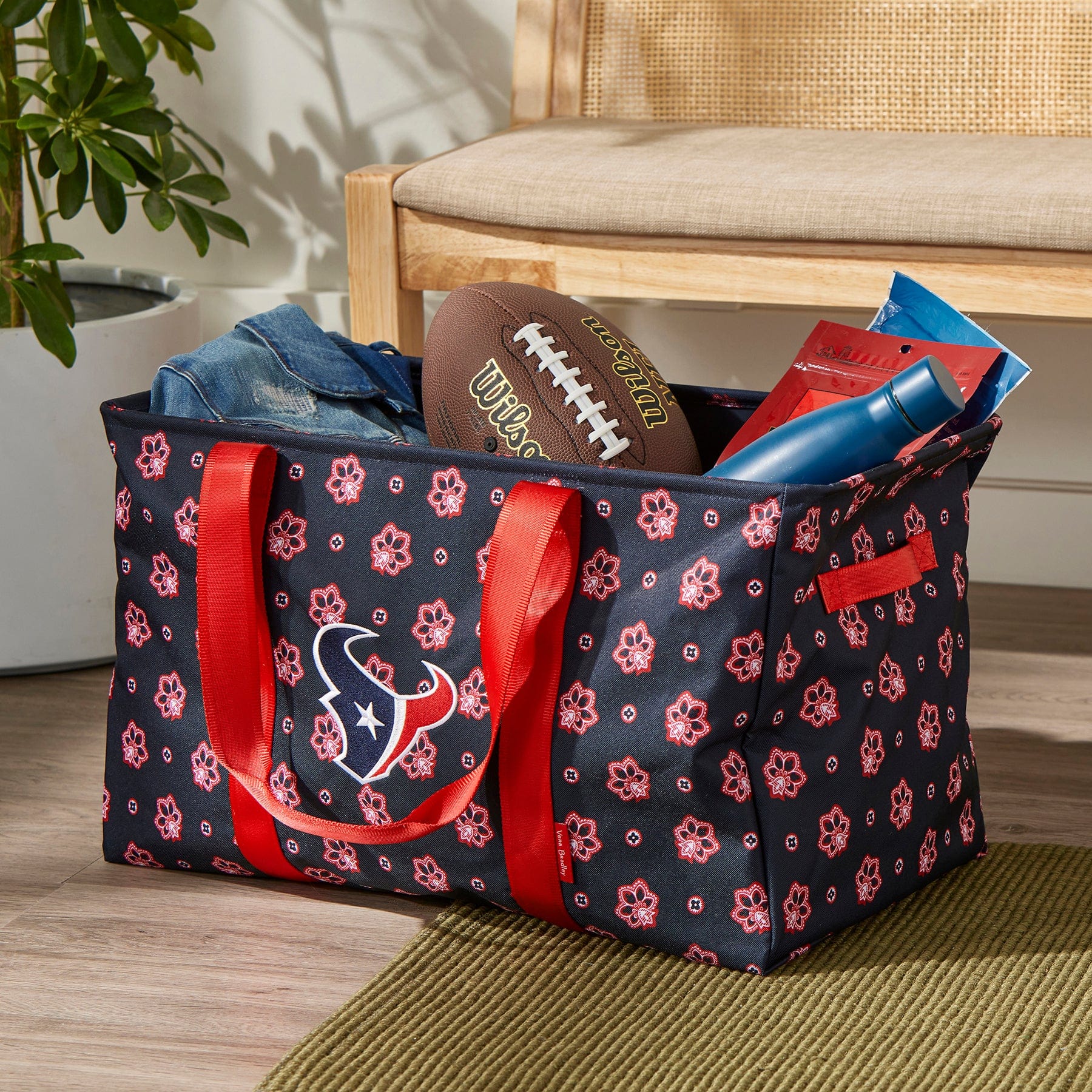 Houston Texans Large Car Tote