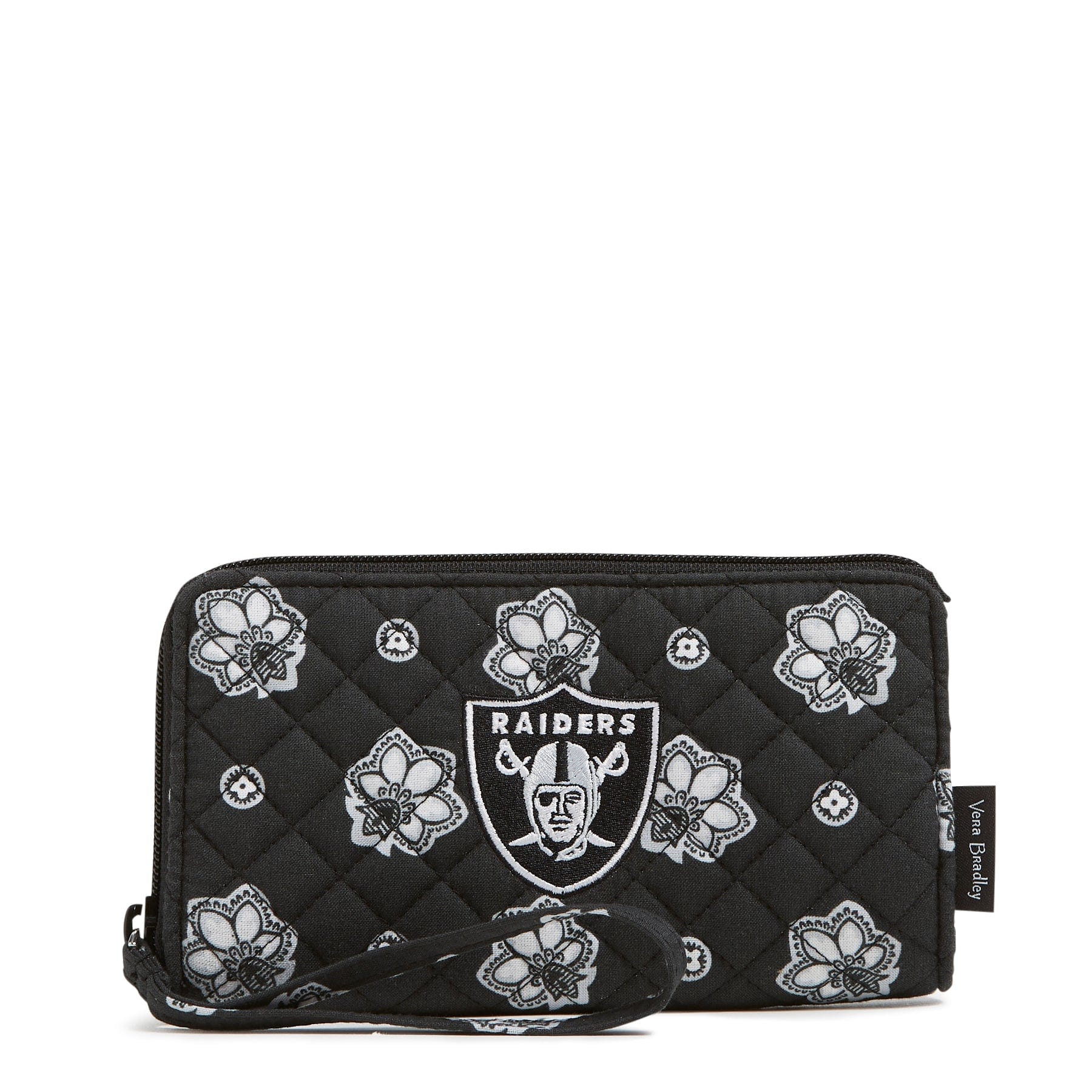 Las Vegas Raiders RFID Front Zip Wristlet