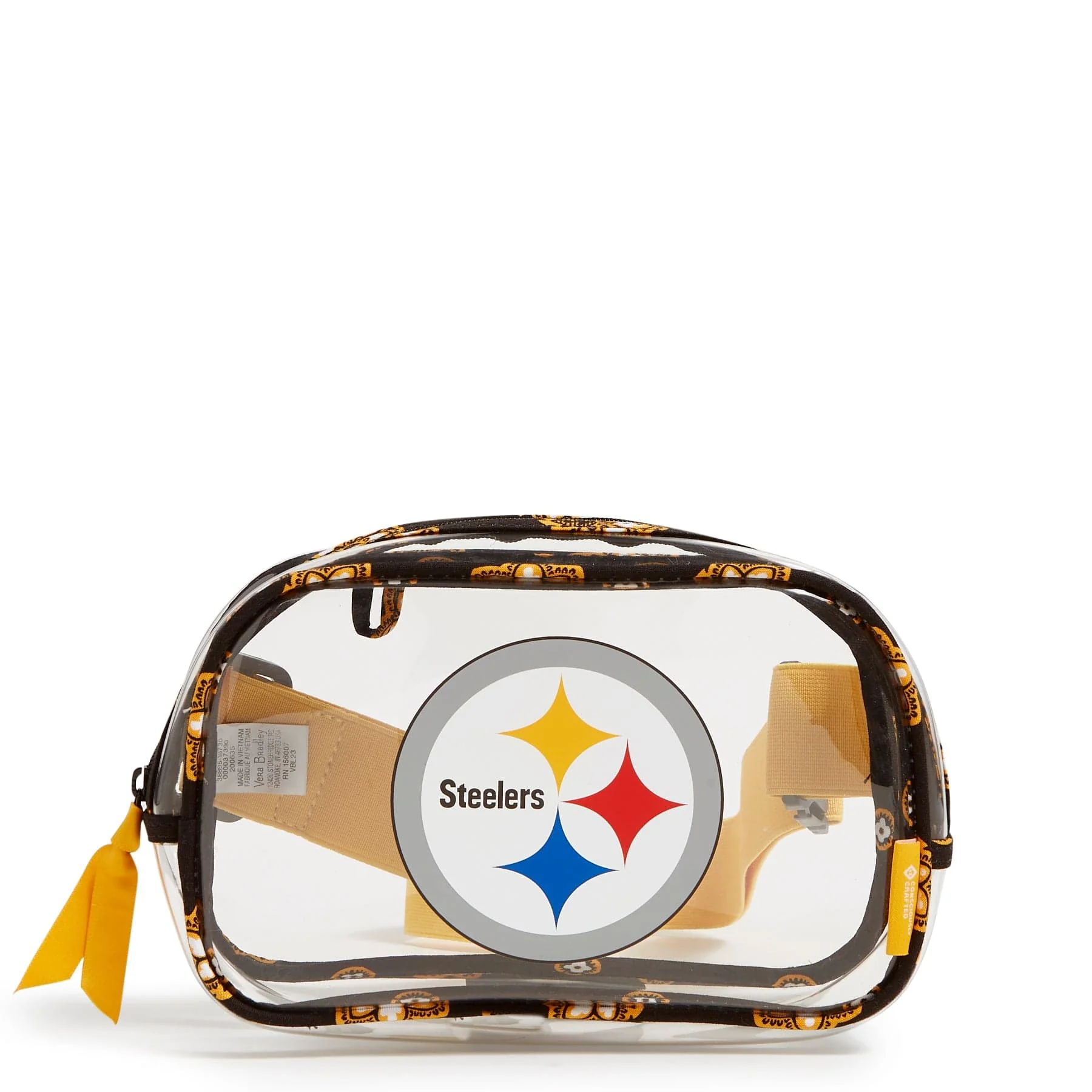 Pittsburgh Steelers Clear Small Belt Bag