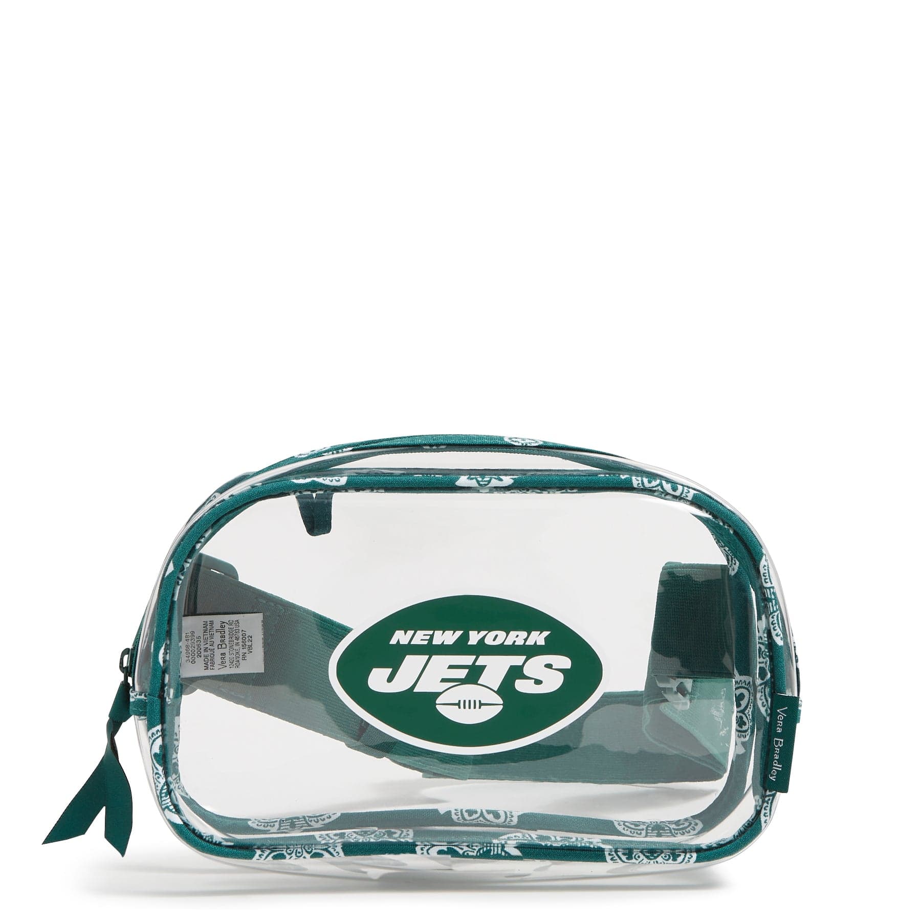 New Yorka Jets Clear Small Belt Bag