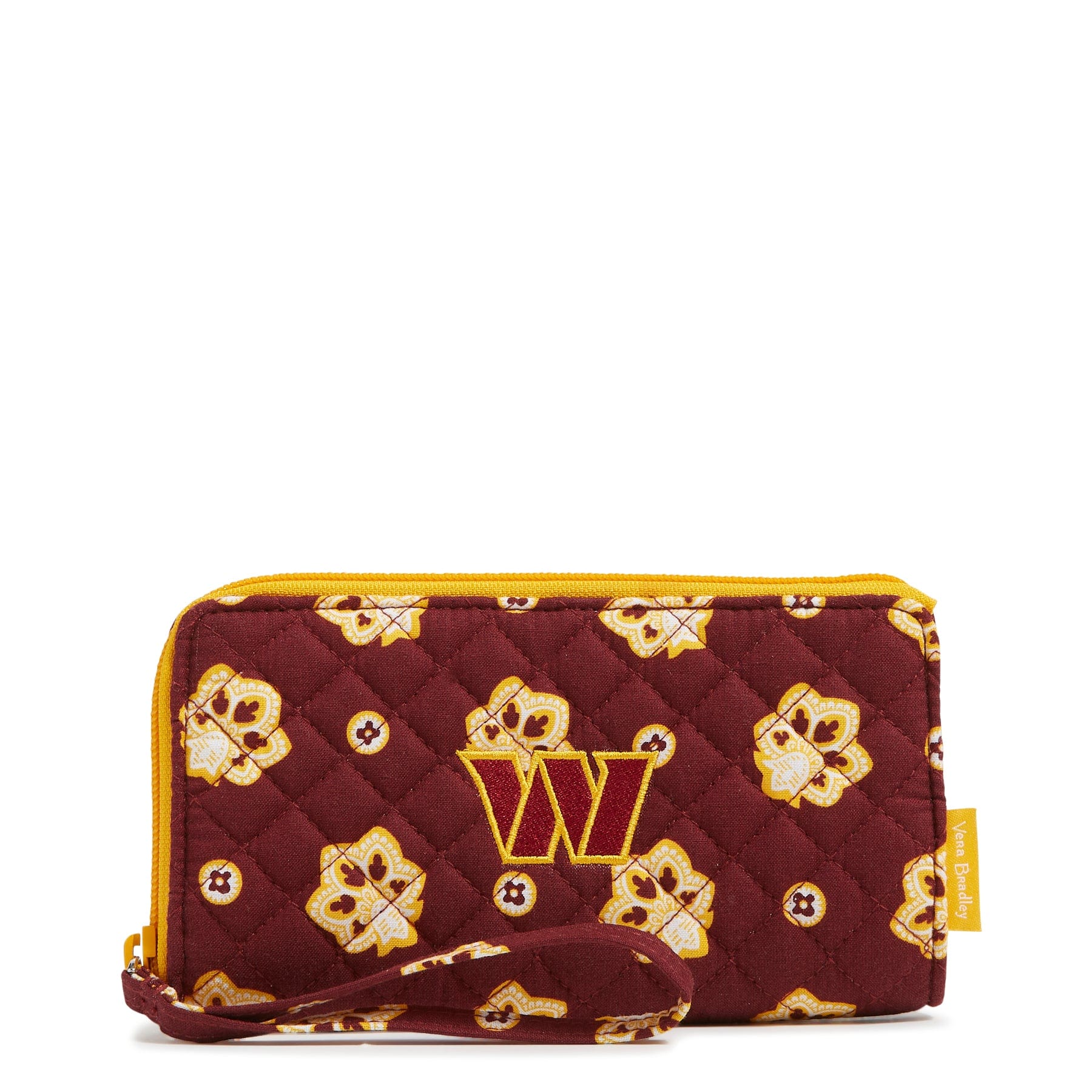 Washington Commanders RFID Front Zip Wristlet