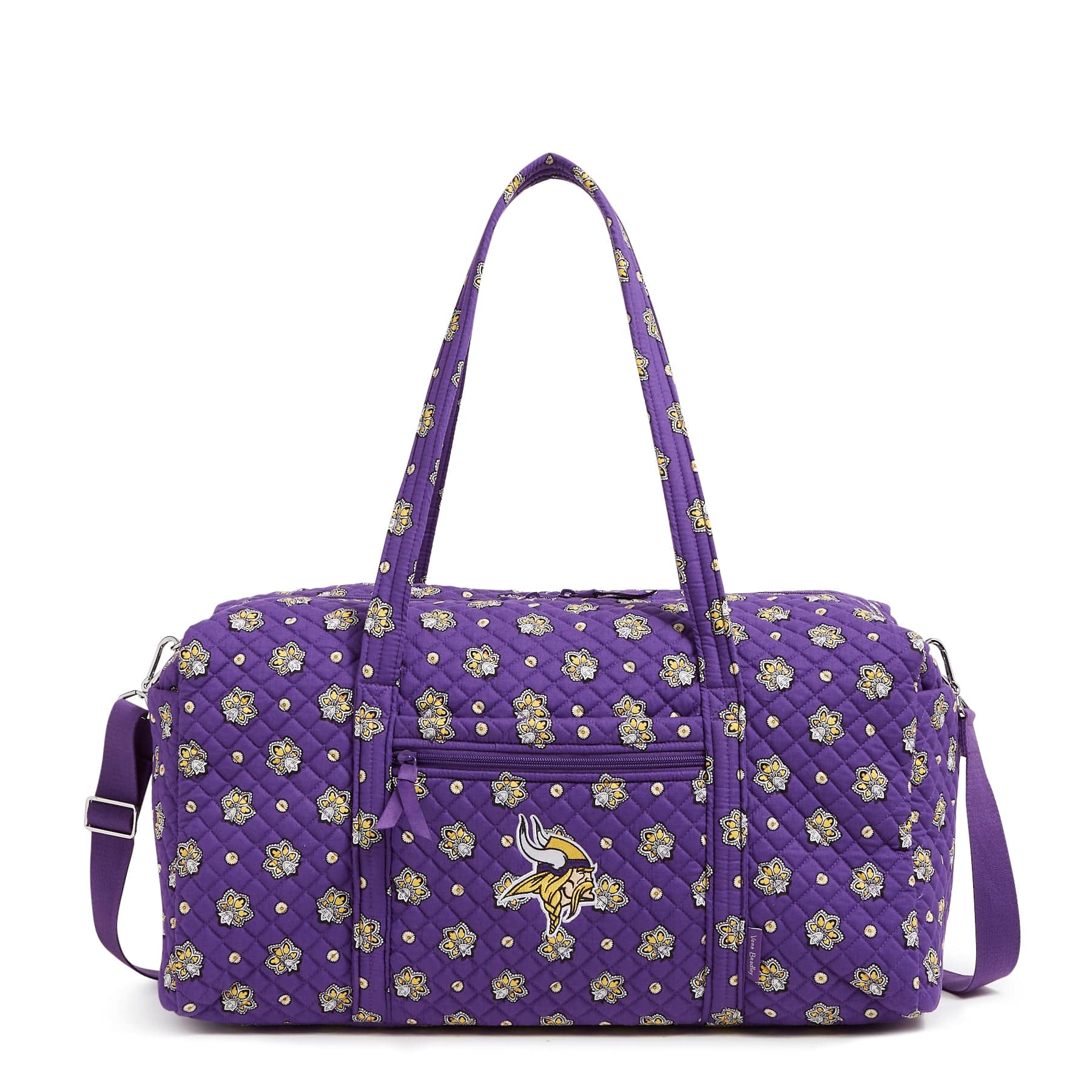 Minnesota Vikings Large Travel Duffel Bag