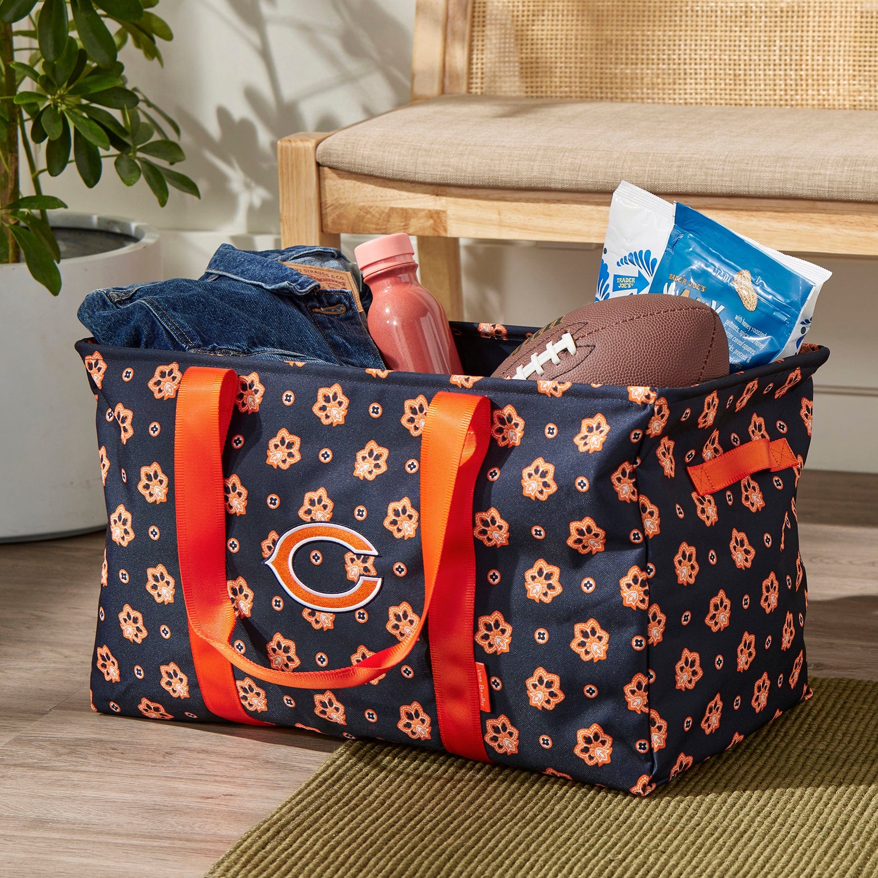 Chicago Bears Large Car Tote