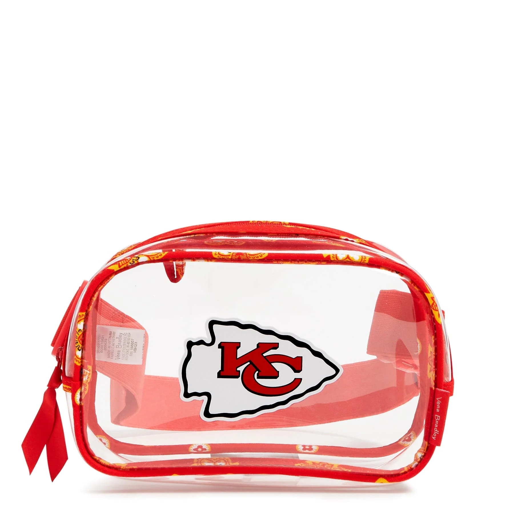 Kansas City Chiefs Clear Small Belt Bag