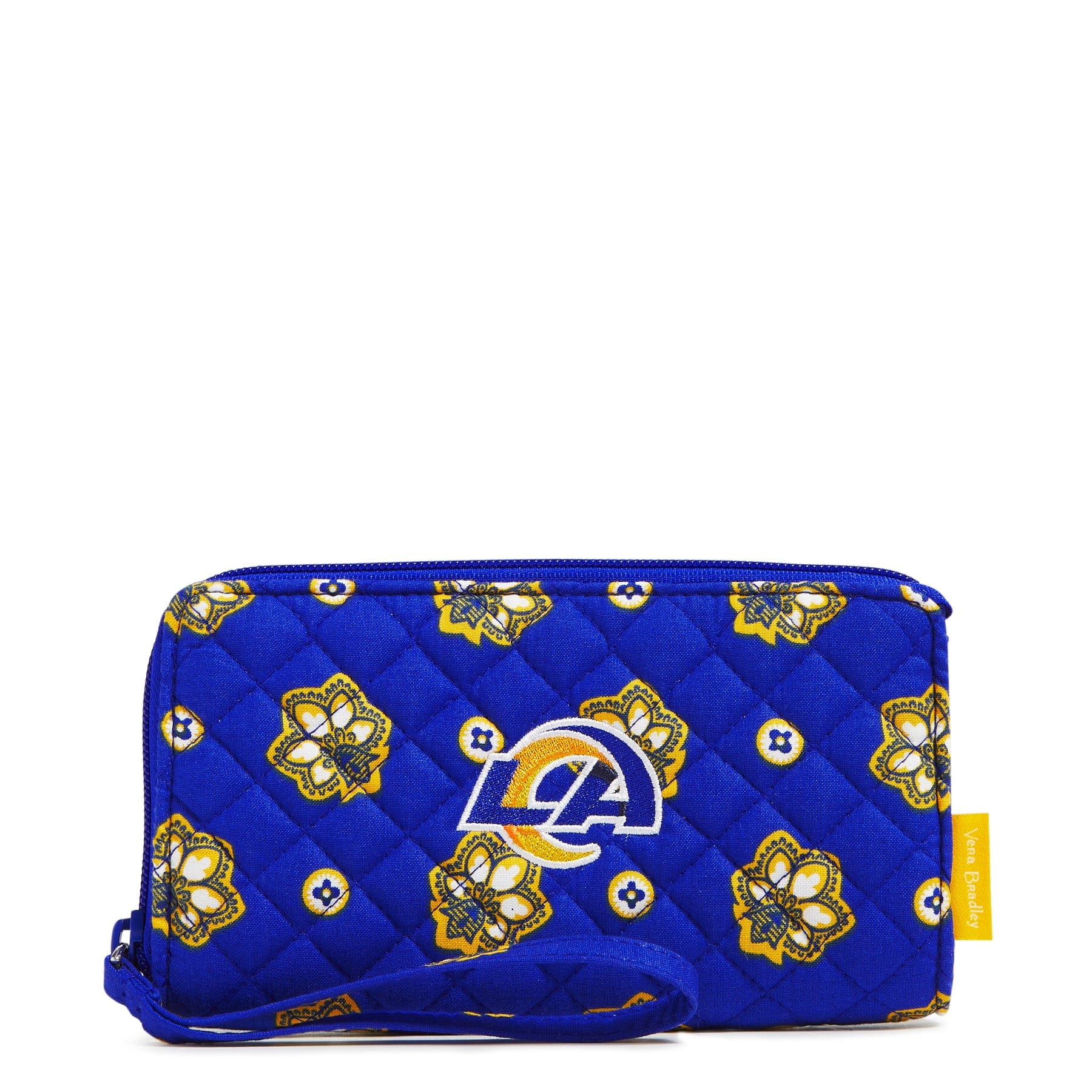 Los Angeles Rams RFID Front Zip Wristlet