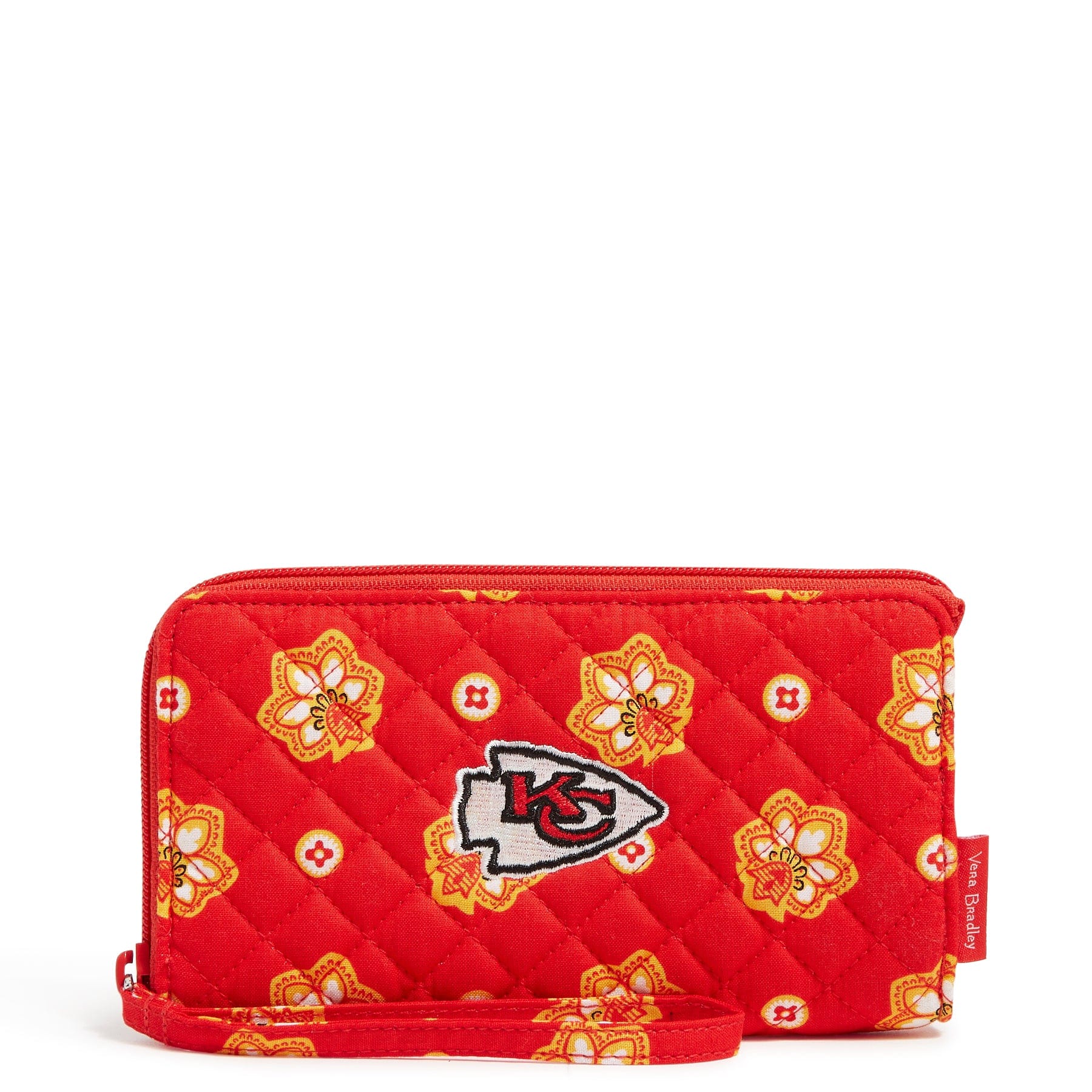 Kansas City Chiefs RFID Front Zip Wristlet