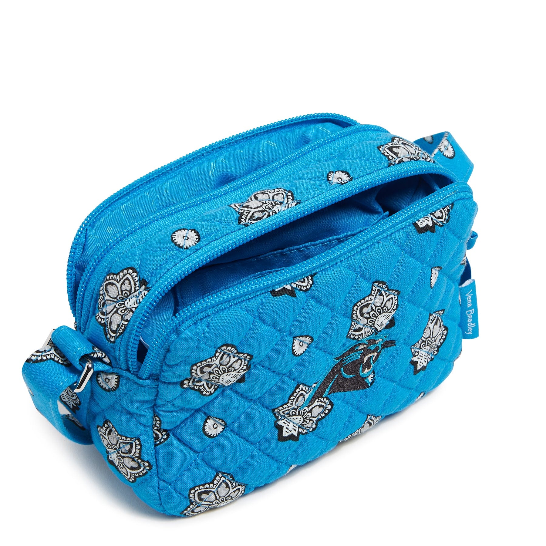 Carolina Panthers RFID Small Stadium Crossbody Bag