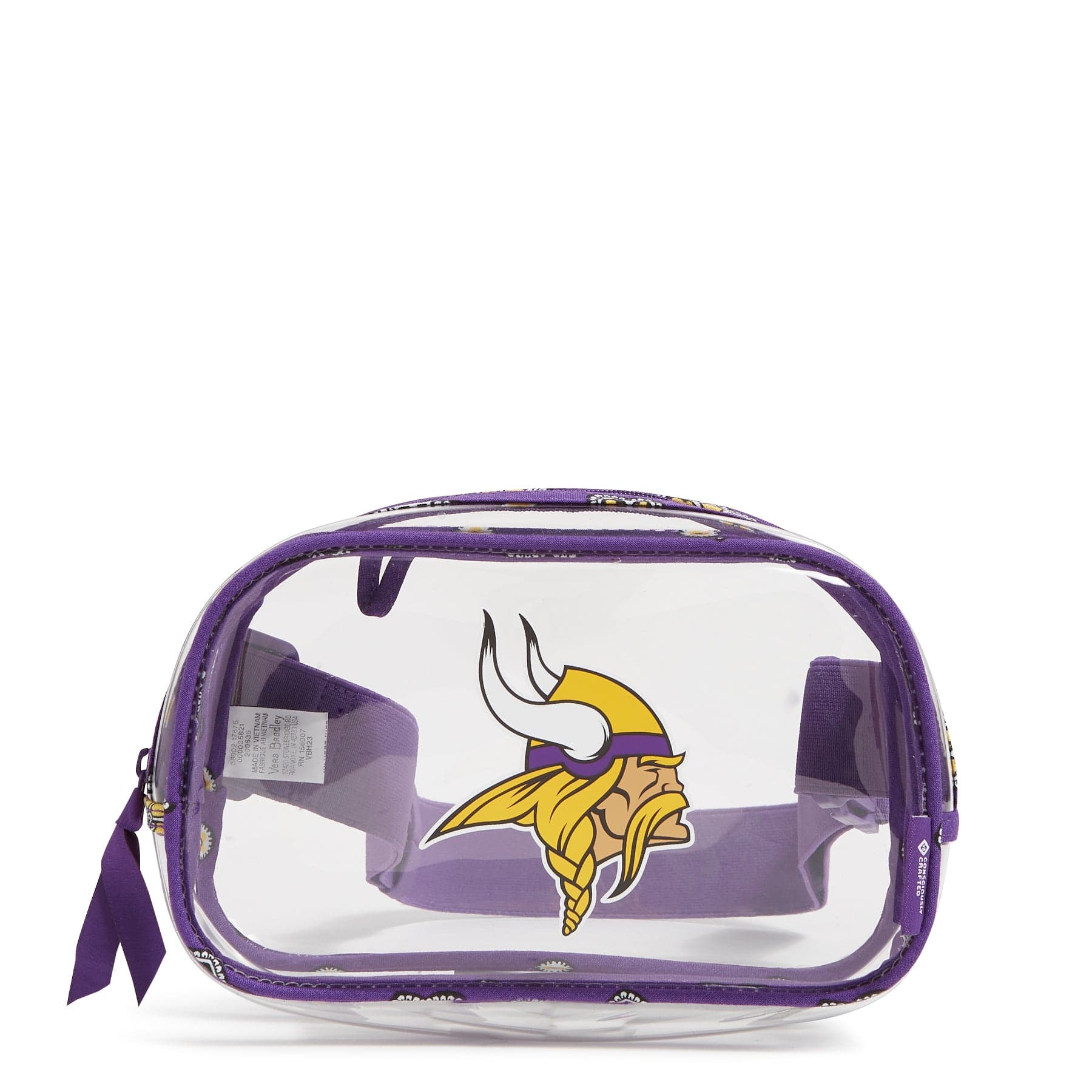 Minnesota Vikings Clear Small Belt Bag