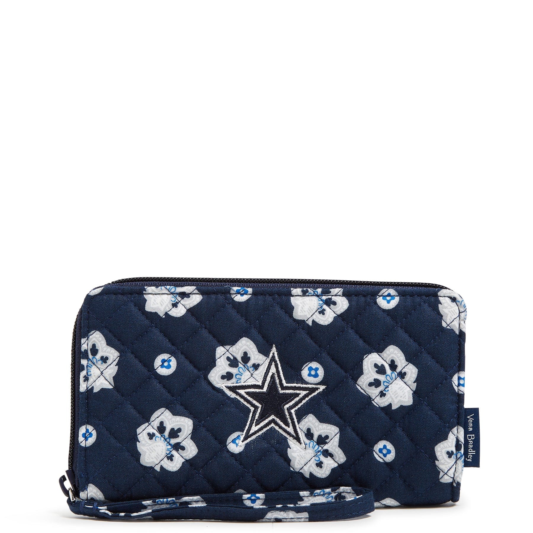 Dallas Cowboys RFID Front Zip Wristlet