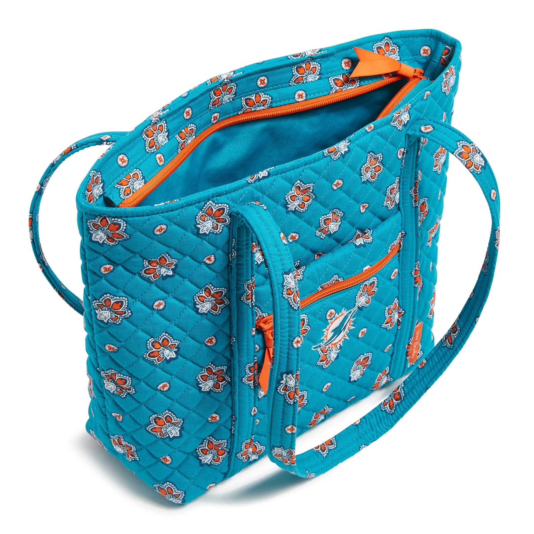 Miami Dolphins Small Vera Tote Bag