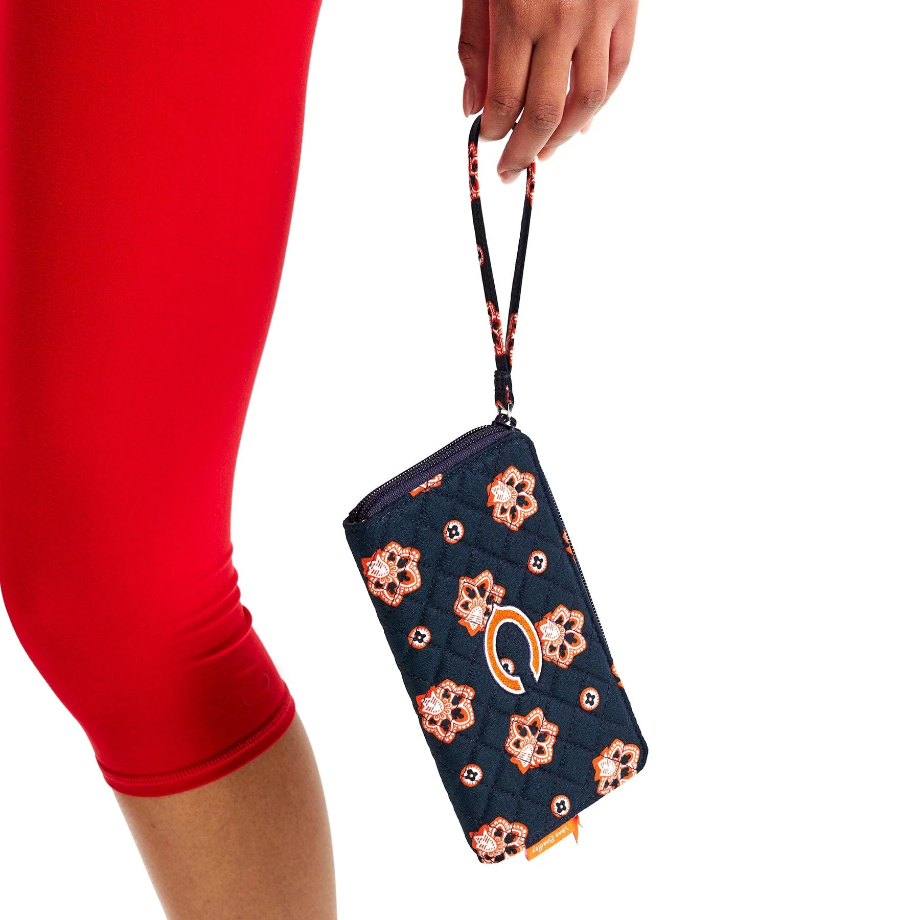 Chicago Bears RFID Front Zip Wristlet