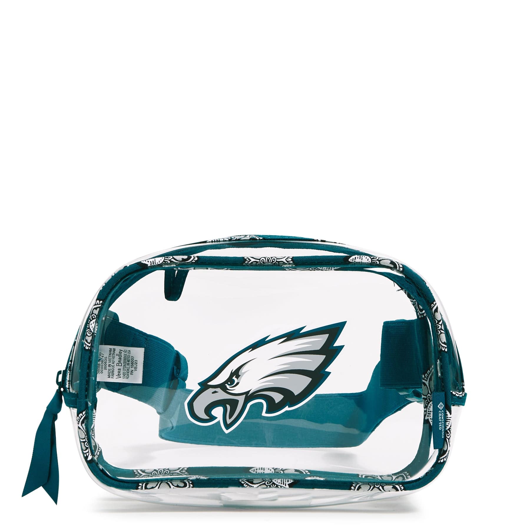 Philadelphia Eagles Clear Small Belt Bag