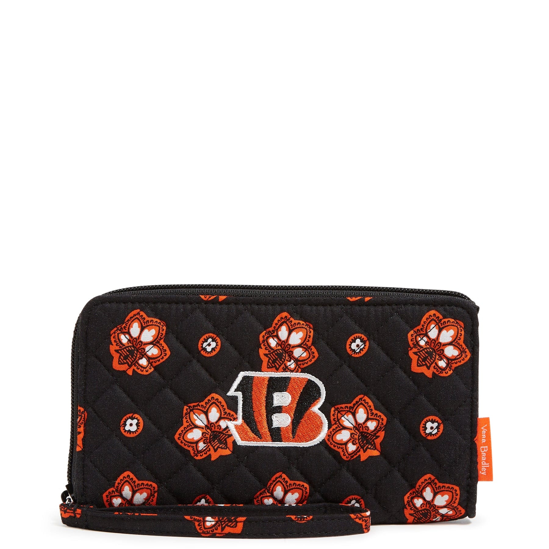 Cincinnati Bengals RFID Front Zip Wristlet