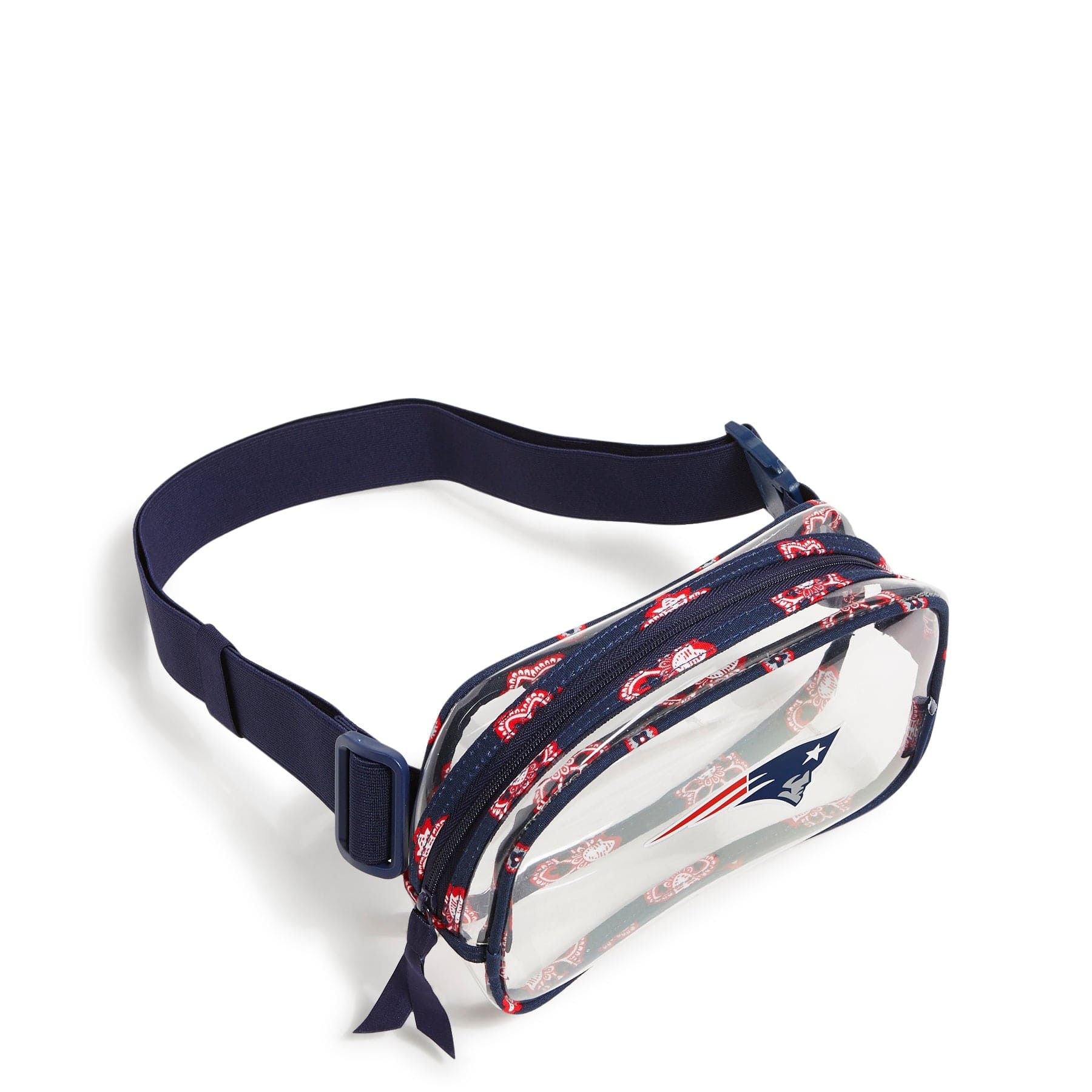 New England Patriots Clear Small Belt Bag