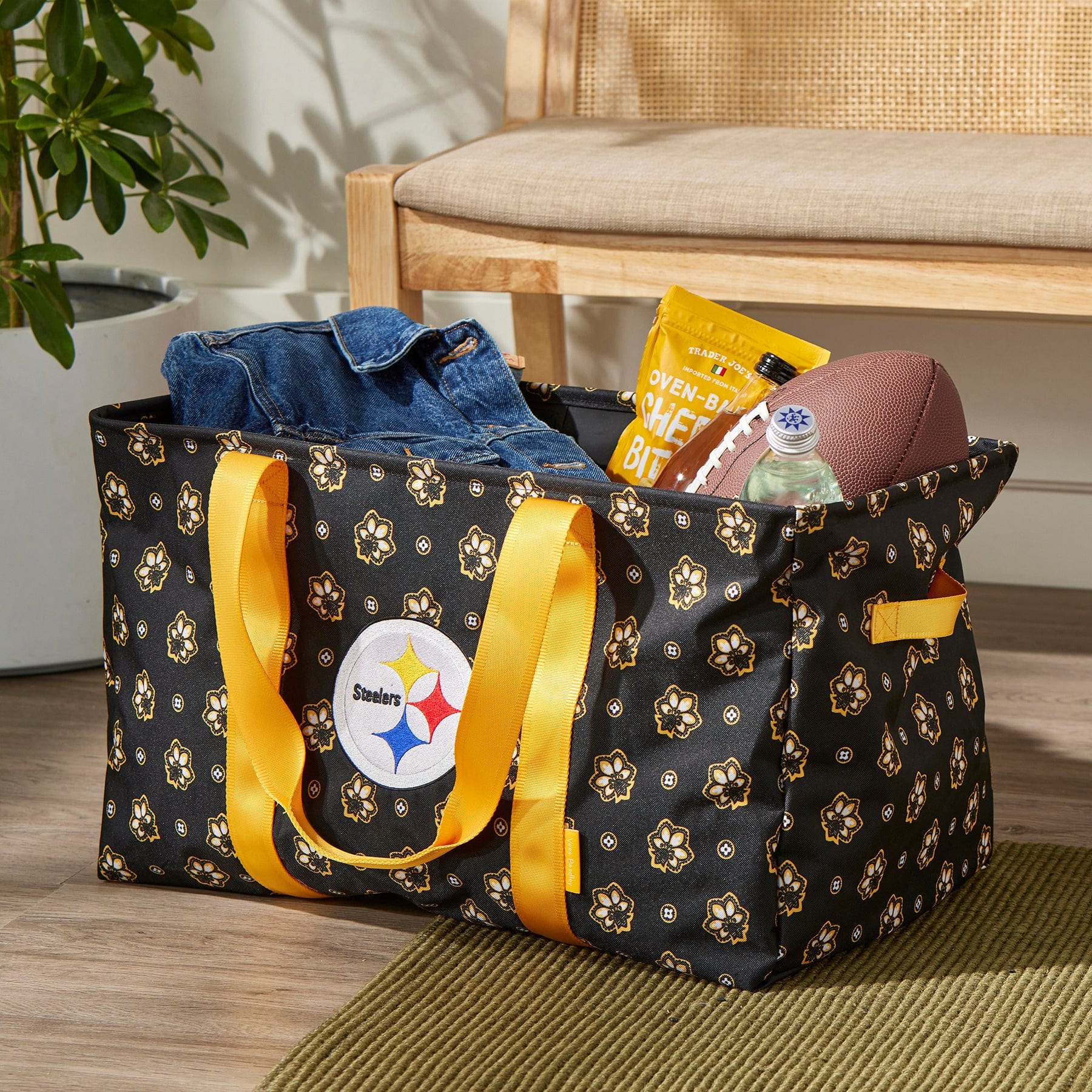 Pittsburgh Steelers Large Car Tote