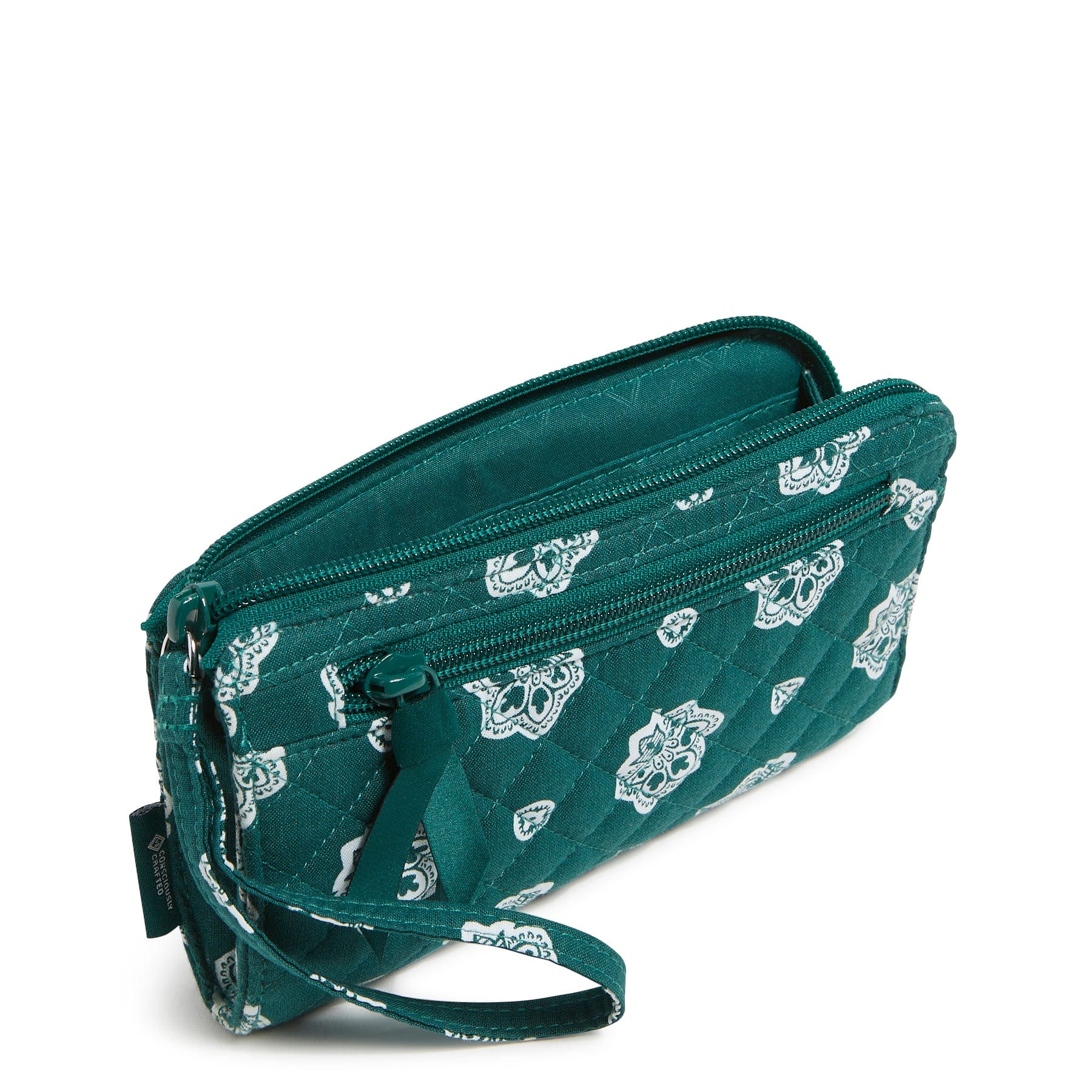 New Yorka Jets RFID Front Zip Wristlet