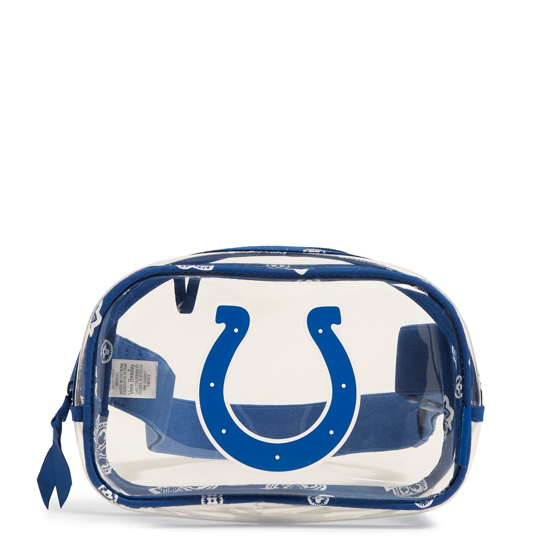 Indianapolis Colts Clear Small Belt Bag