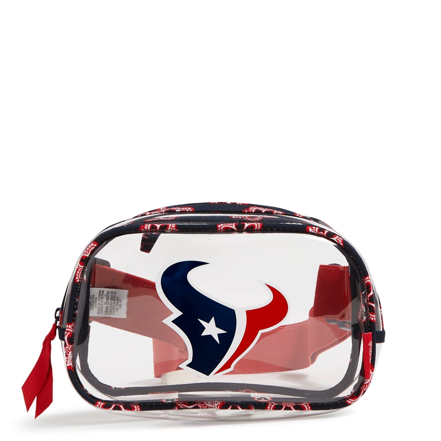 Houston Texans Clear Small Belt Bag