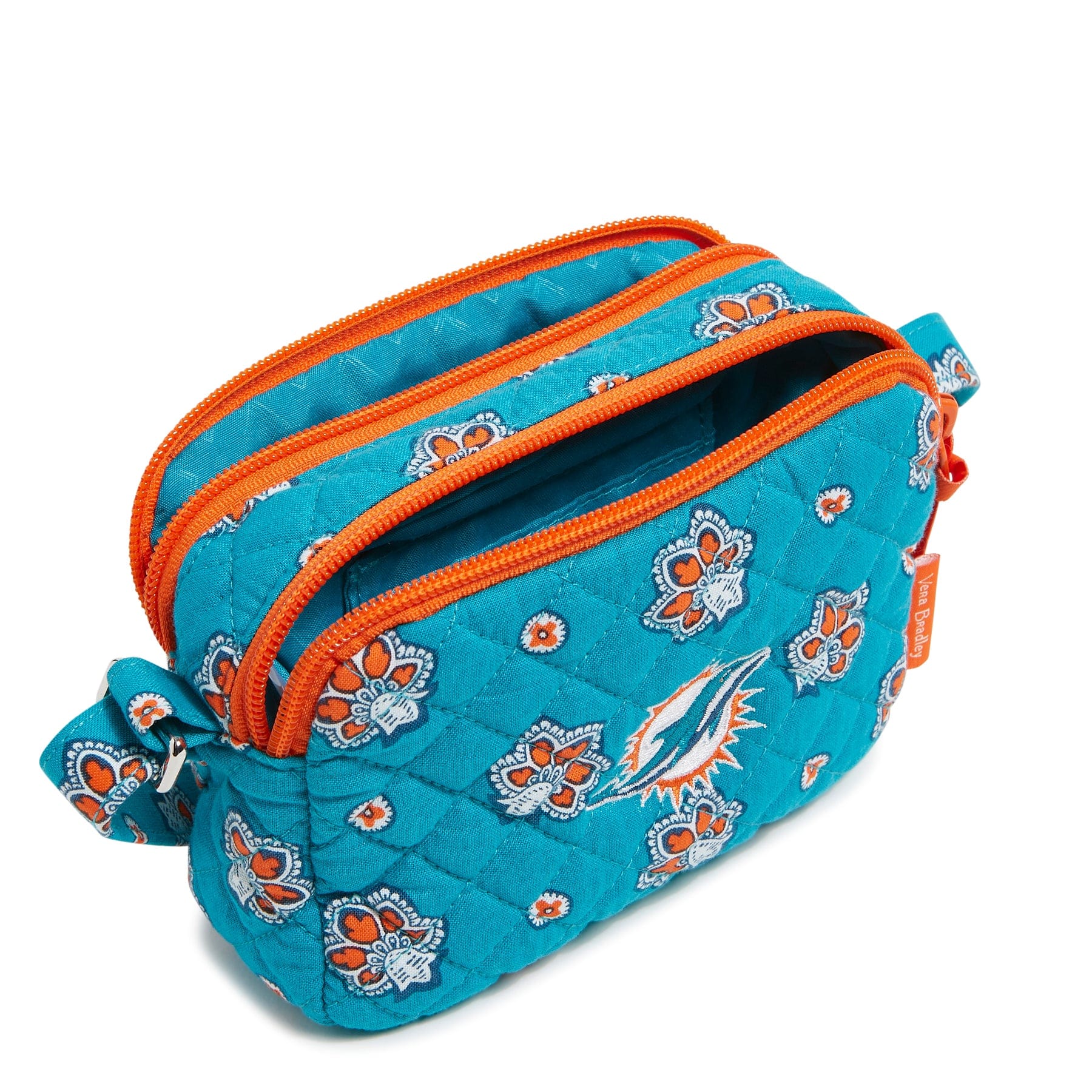 Miami Dolphins RFID Small Stadium Crossbody Bag