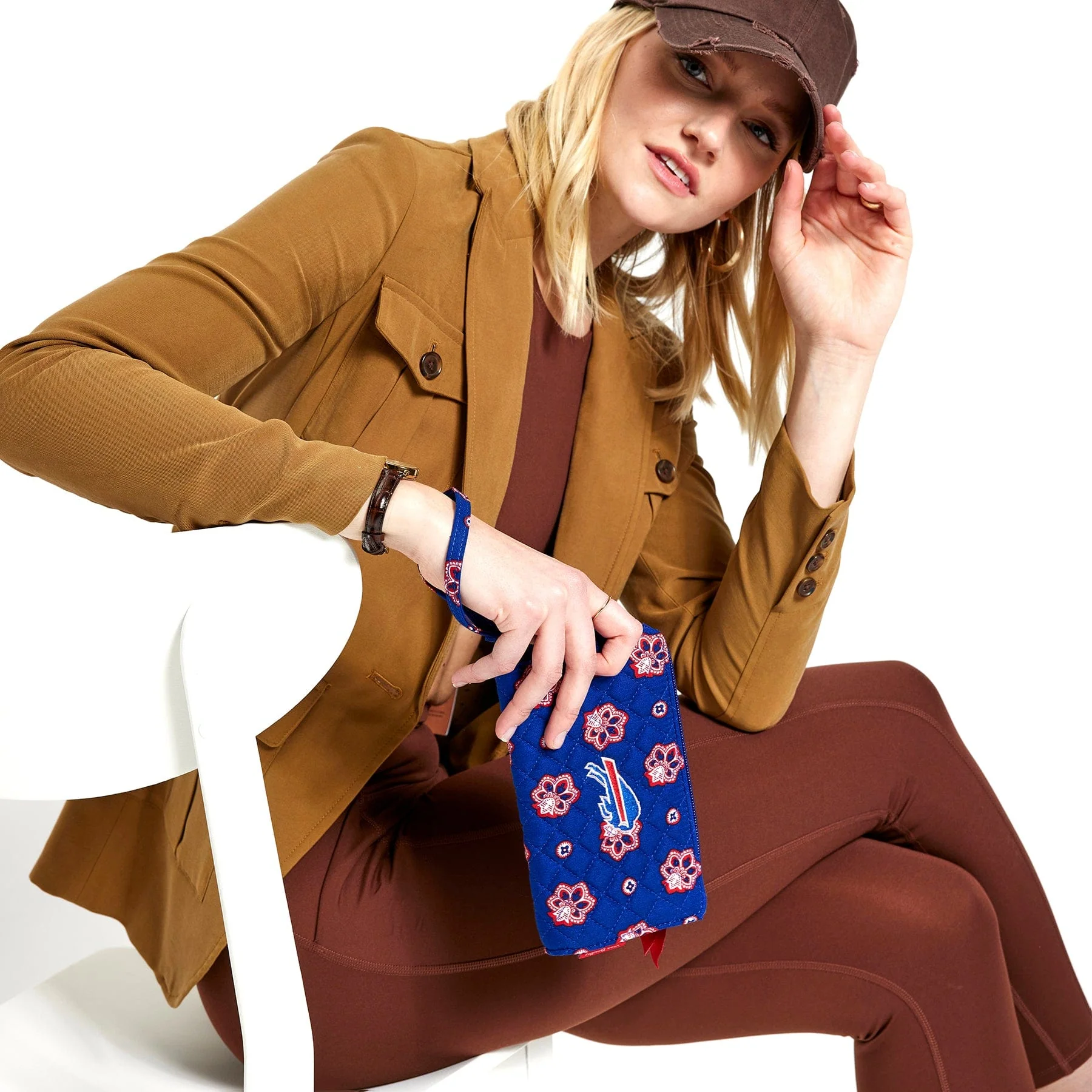 Buffalo Bills RFID Front Zip Wristlet