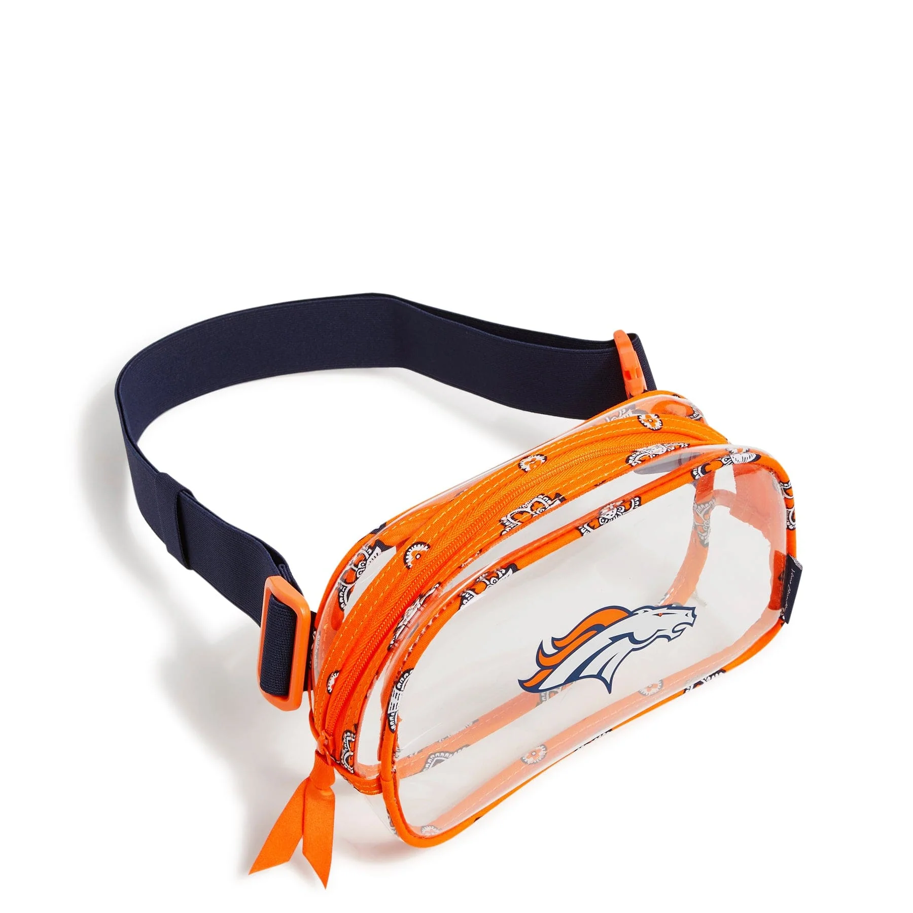 Denver Broncos Clear Small Belt Bag