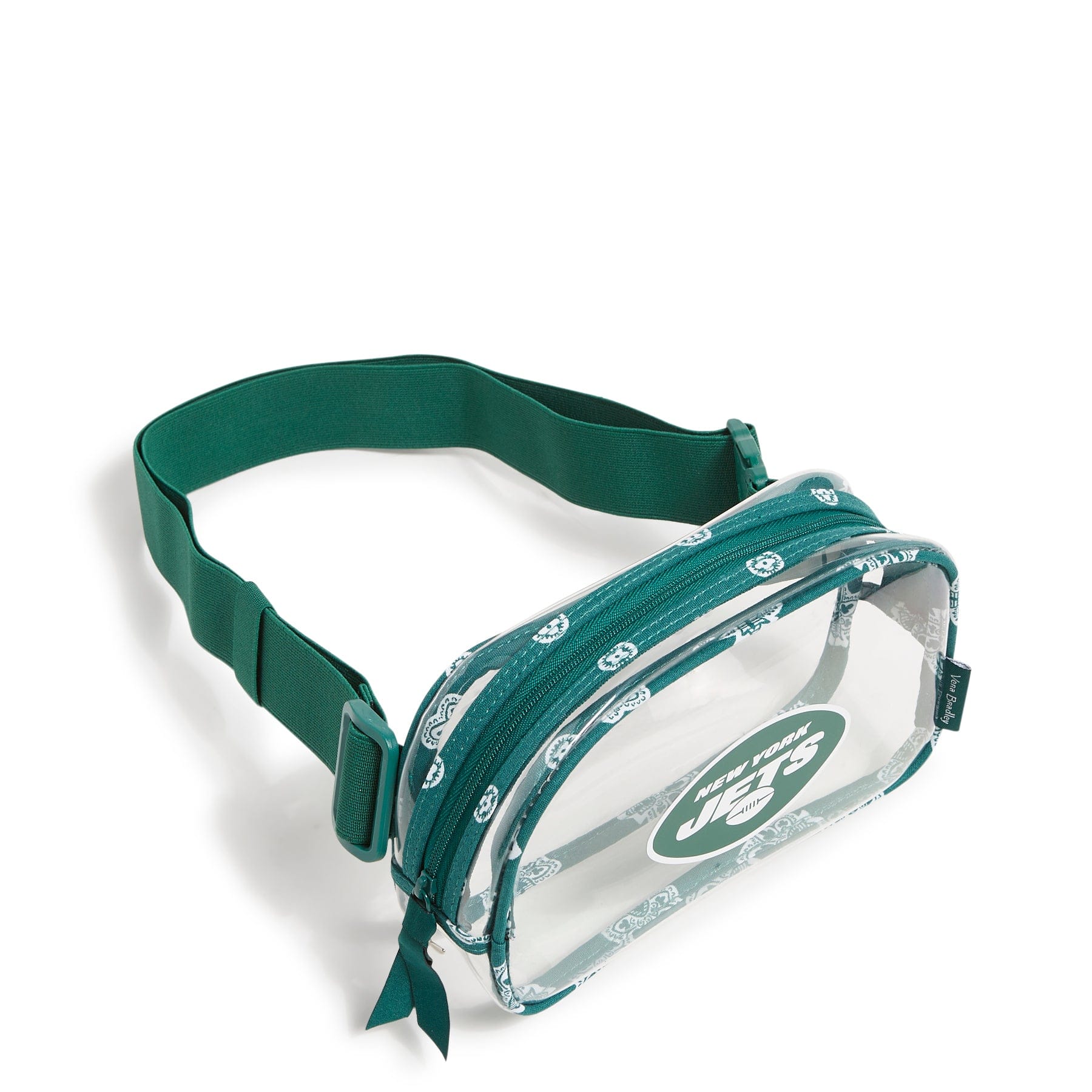 New Yorka Jets Clear Small Belt Bag