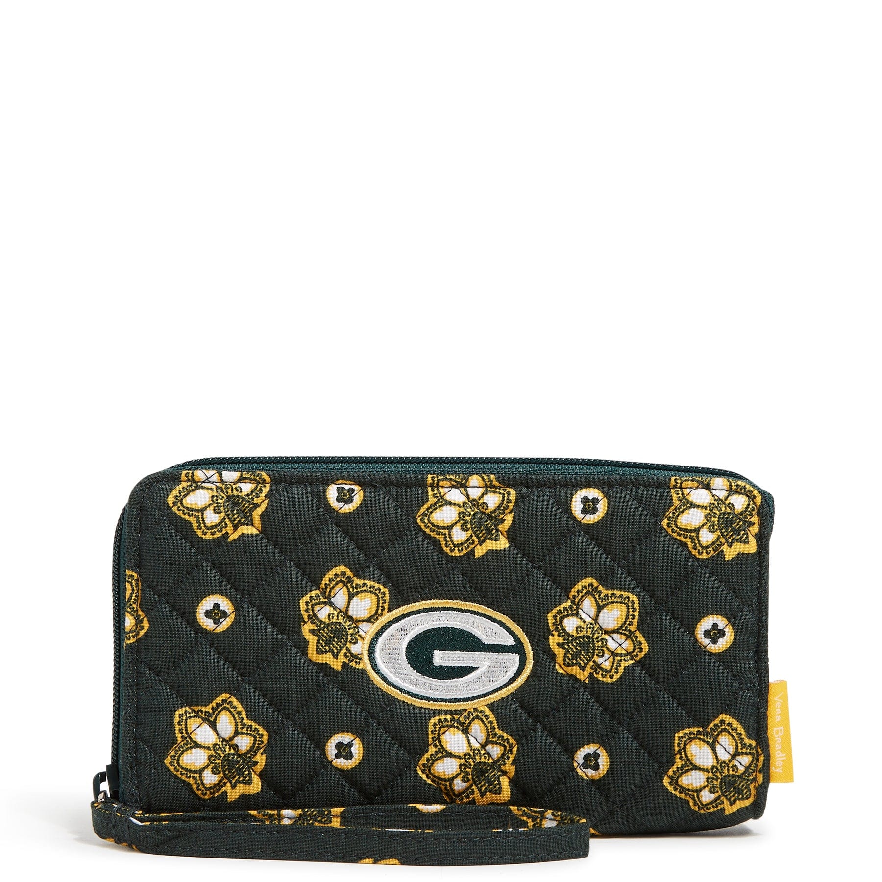 Green Bay Packers RFID Front Zip Wristlet